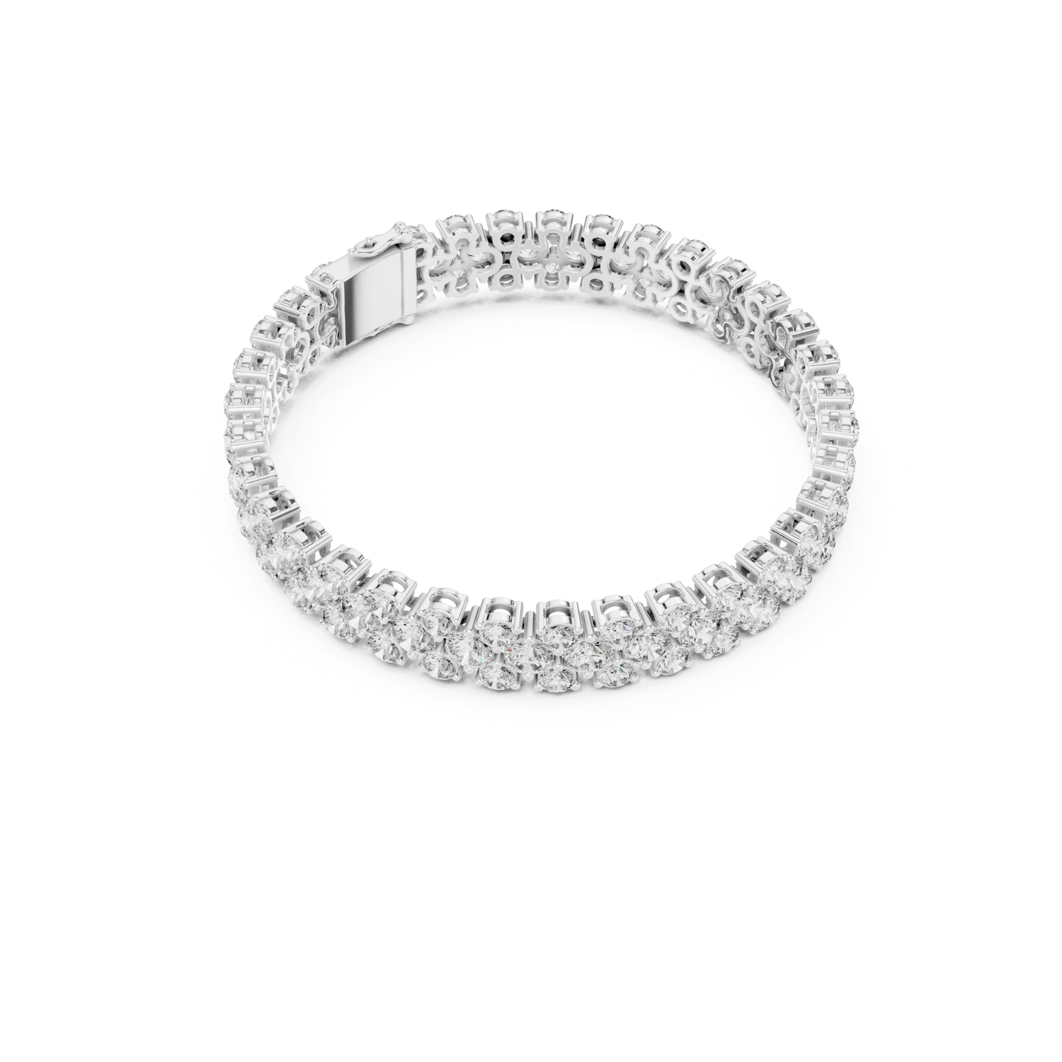 Natural Diamond Tennis Bracelet – 17.38ct I/VS1 Grand Regal Luxe Edition