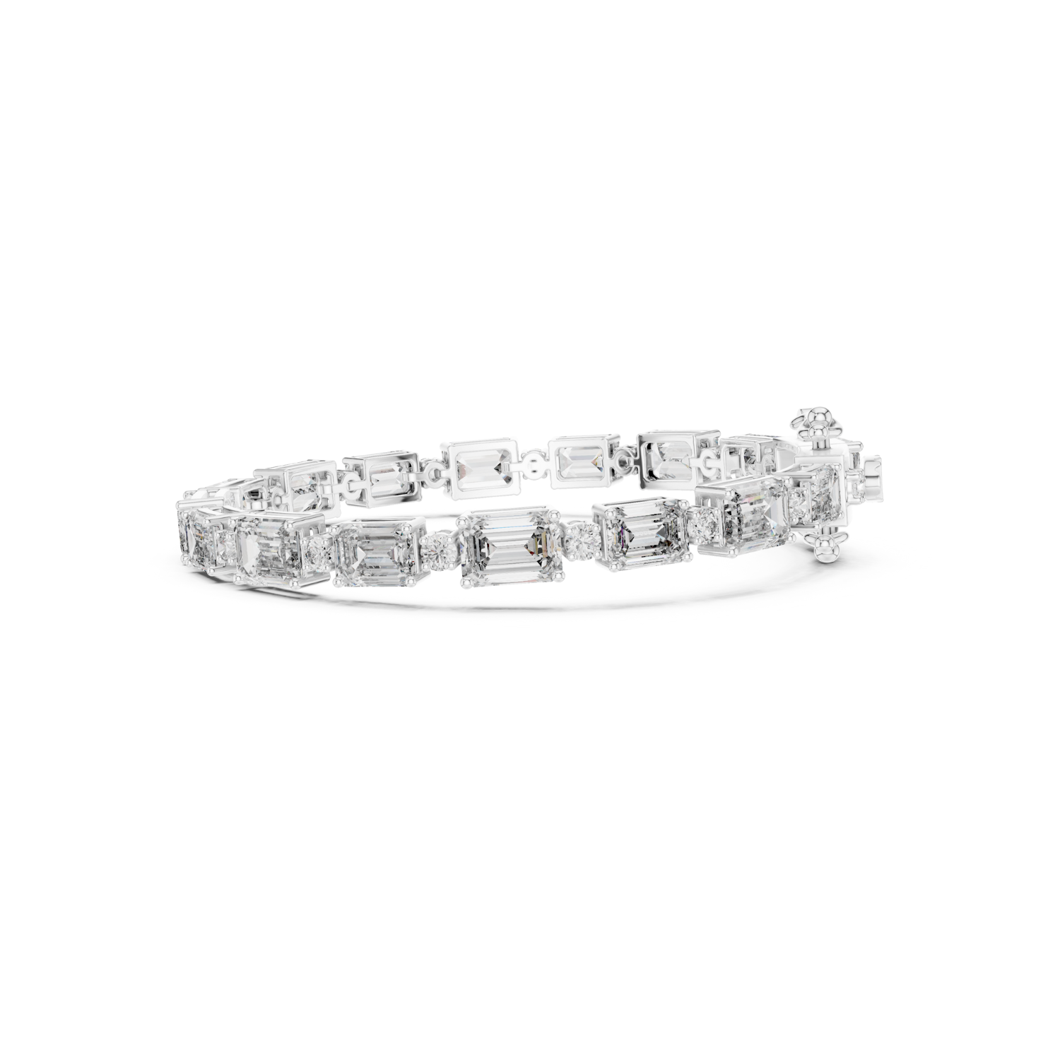 Natural Diamond Tennis Bracelet – 11.34ct H/VS1 Regal Crown Opulence Collection