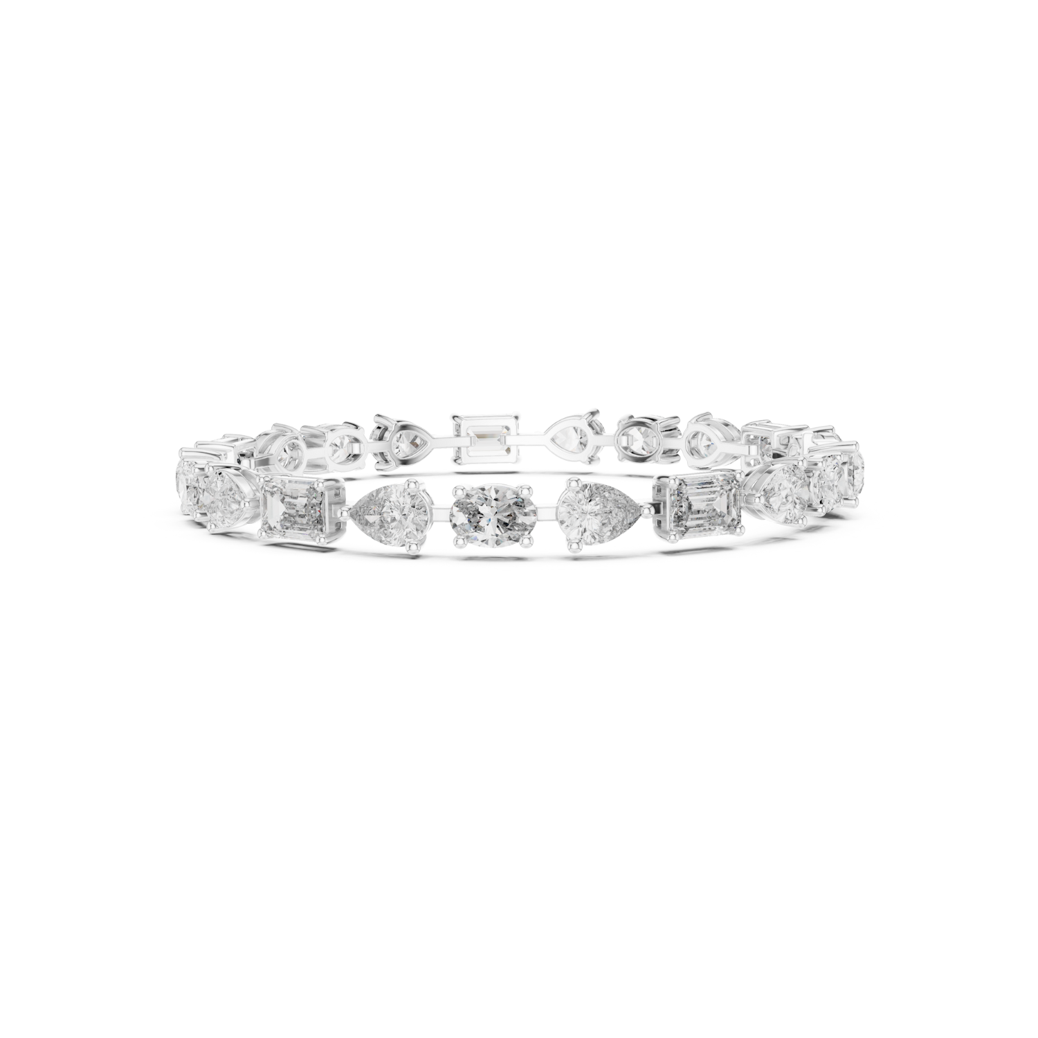 Natural Diamond Tennis Bracelet – 15.48ct H/SI1 Imperial Majesty Luxe Edition