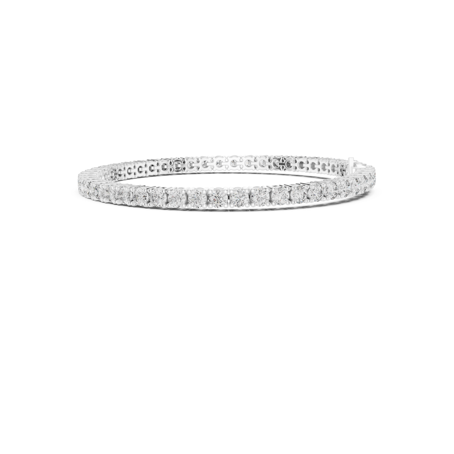 Natural Diamond Tennis Bracelet – 6.37ct GH/SI Royal Opulence Luxe Collection