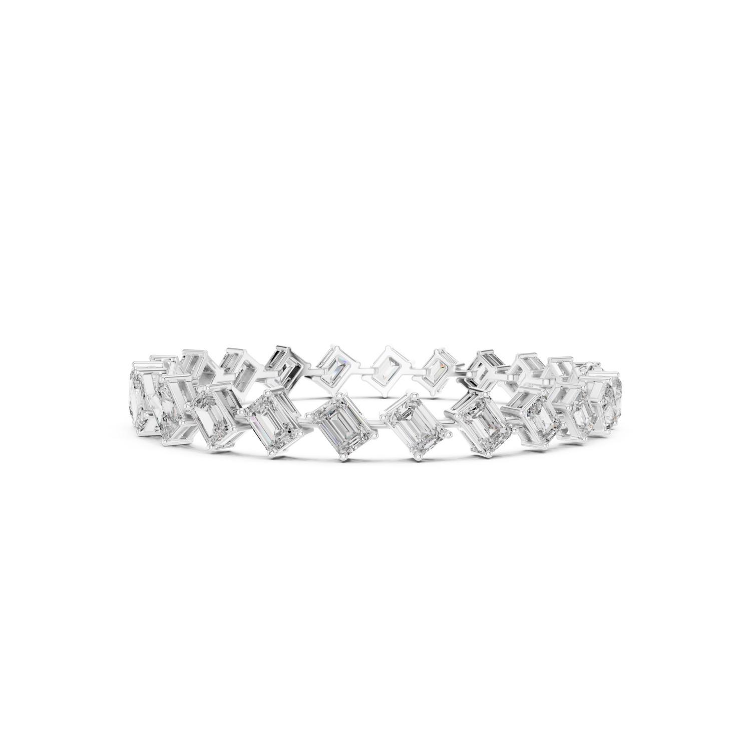 Natural Diamond Tennis Bracelet – 13.73ct I/SI1 Regal Majesty Heritage Collection