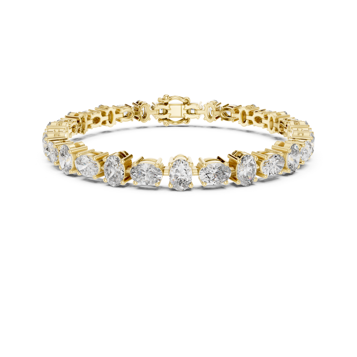 Natural Diamond Tennis Bracelet – 7.71ct H/VS1 Crowned Brilliance Heritage Collection