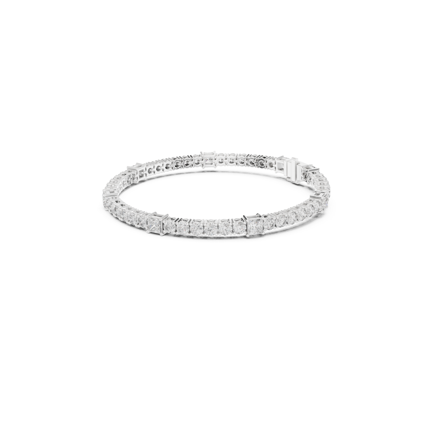 Natural Diamond Tennis Bracelet – 6.62ct H/VS1 Supreme Classic Luxe