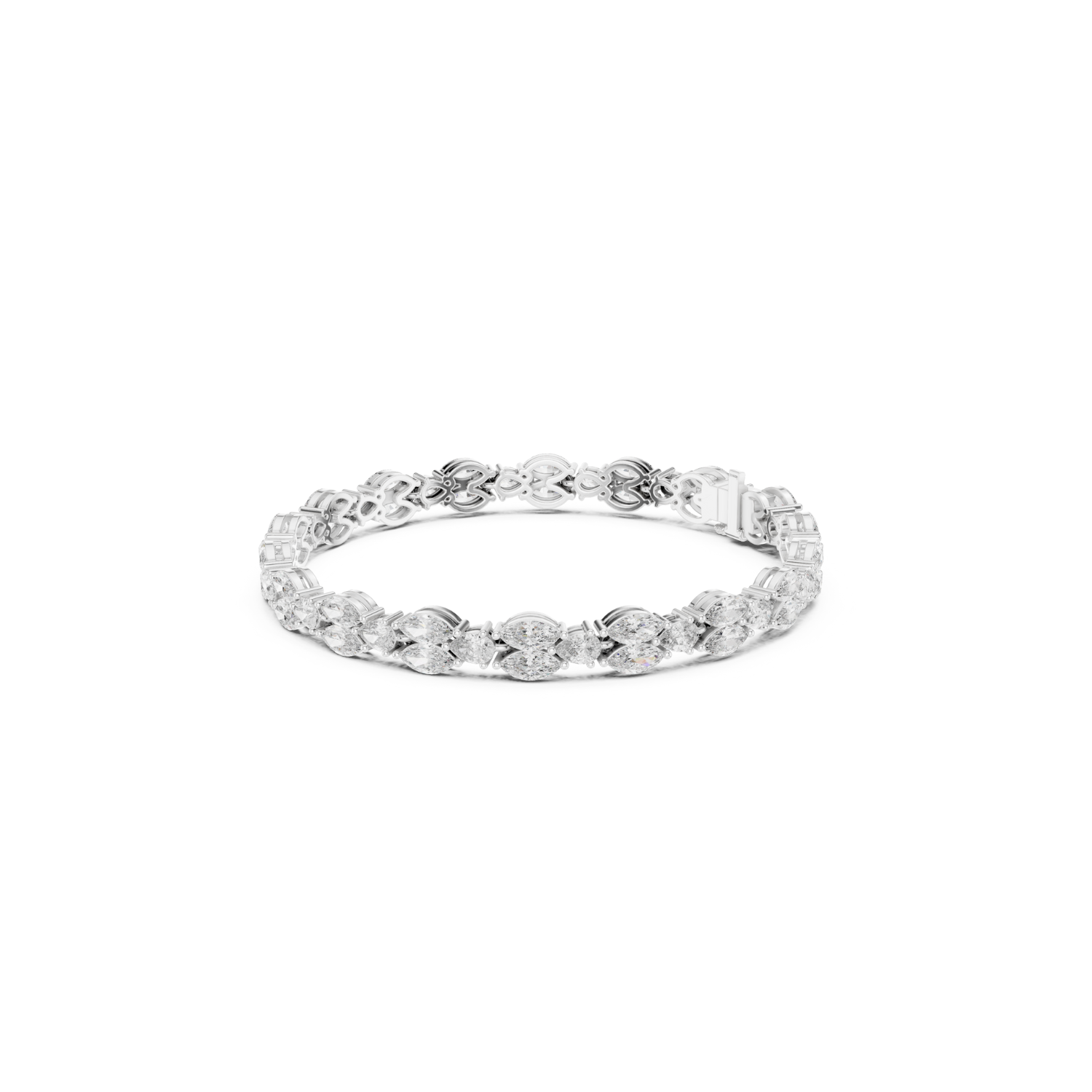 Natural Diamond Tennis Bracelet – 9.02ct GH/SI Signature Opulent Luxe