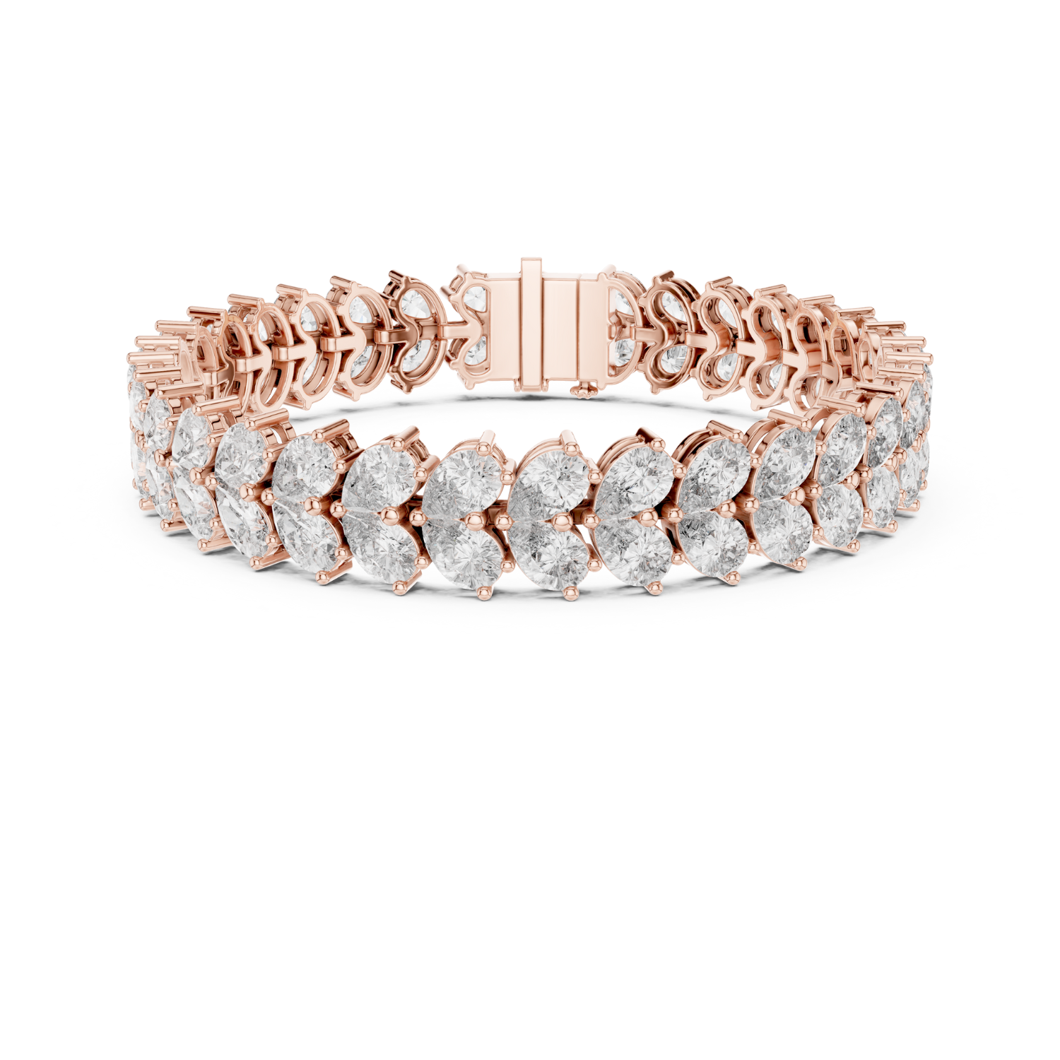 Natural Diamond Tennis Bracelet – 17.58ct J/VS1 Grand Royale Prestige Edition