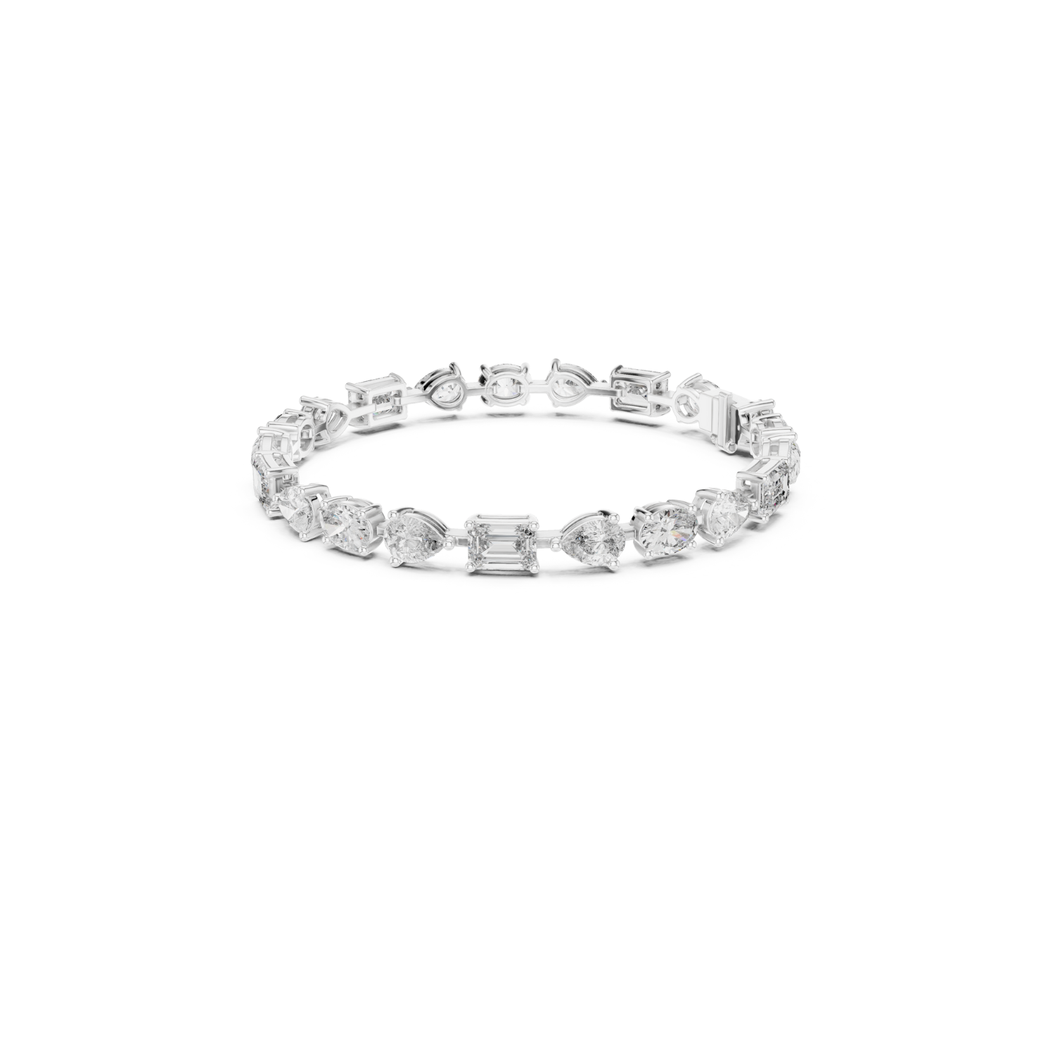 Natural Diamond Tennis Bracelet – 15.48ct H/SI1 Imperial Majesty Luxe Edition
