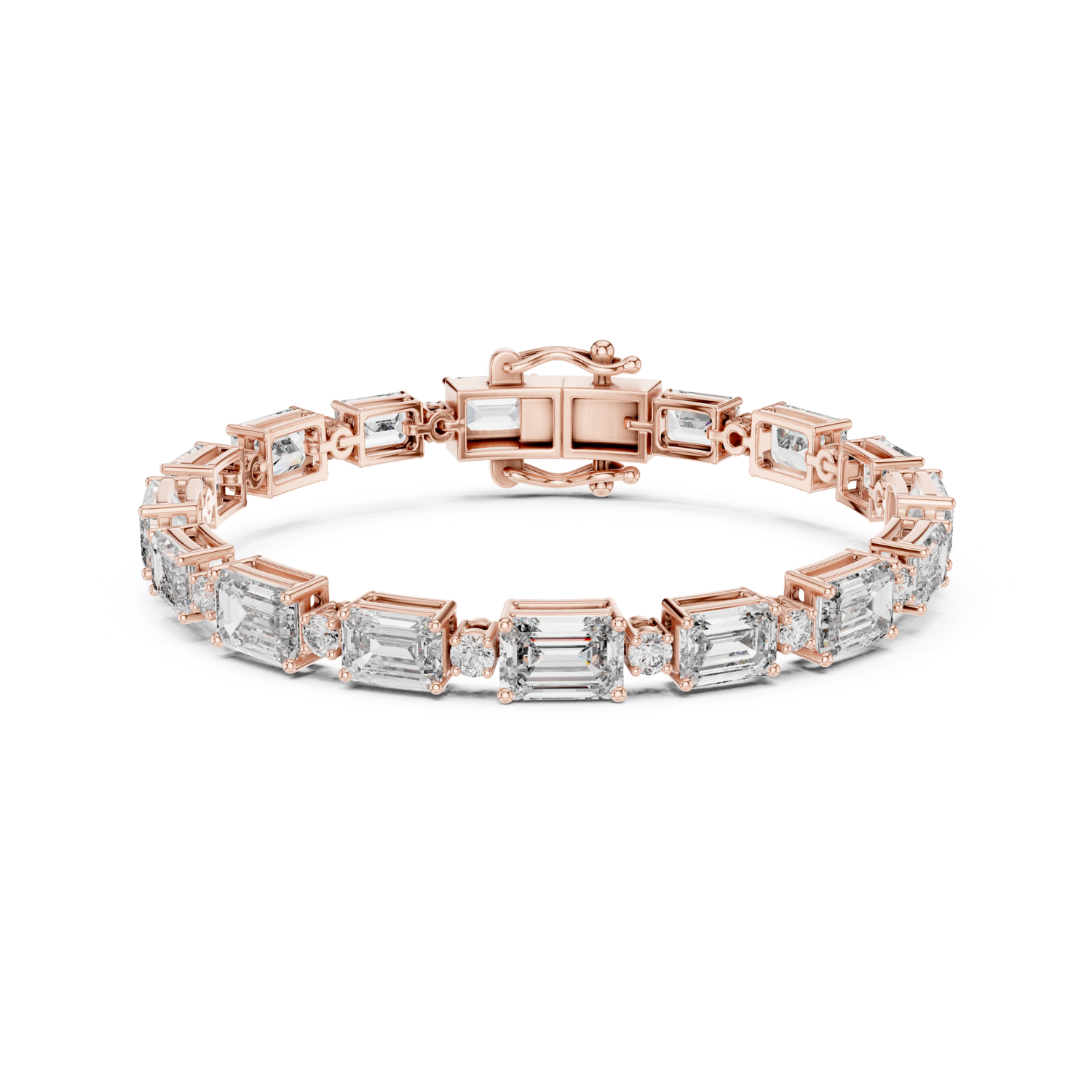 Natural Diamond Tennis Bracelet – 11.34ct H/VS1 Regal Crown Opulence Collection