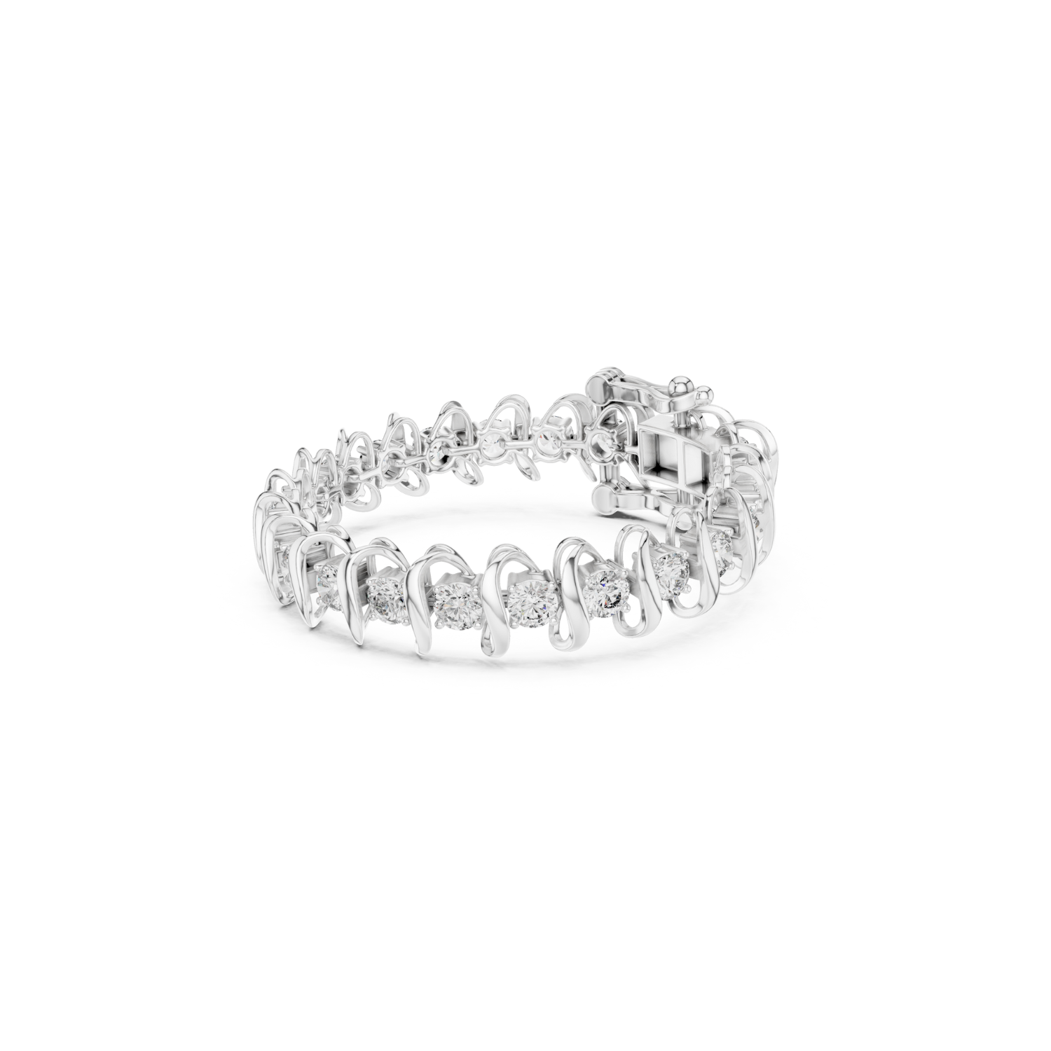 Natural Diamond Tennis Bracelet – 11.00ct H/VS2 Royal Essence Luxe Edition