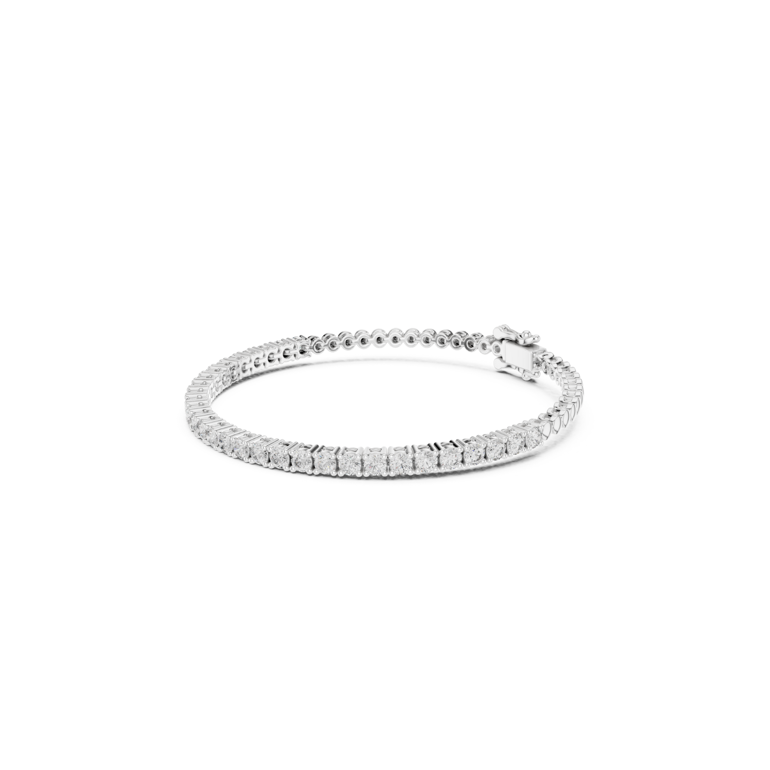 Natural Diamond Tennis Bracelet – 1.95ct EF/VS Timeless Elite Series