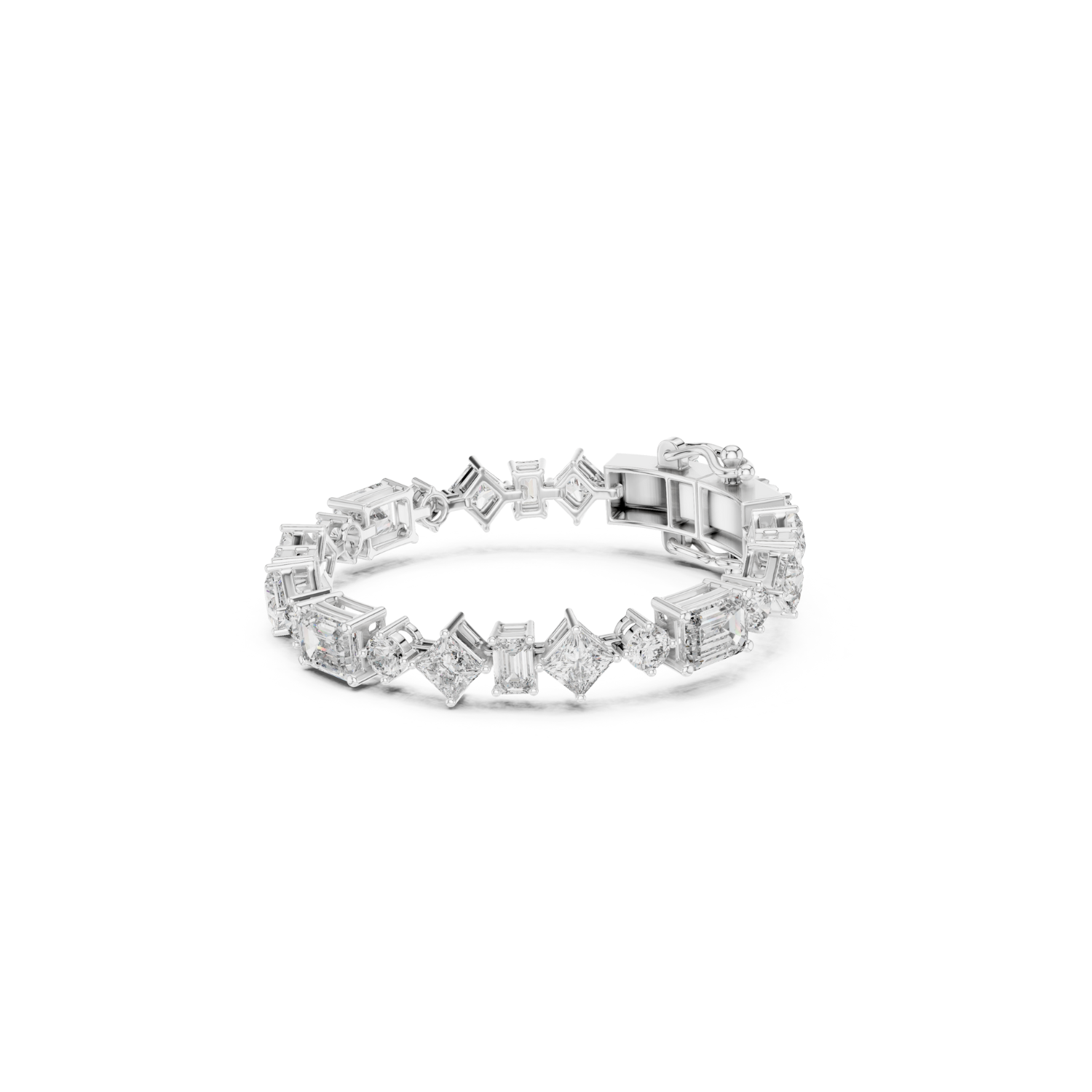 Natural Diamond Tennis Bracelet – 20.07ct I/SI1 Royal Grandeur Signature Series