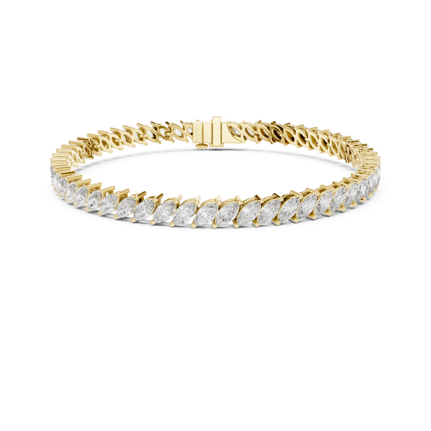 Natural Diamond Tennis Bracelet – 8.40ct GH/SI Noble Crown Luxe Series