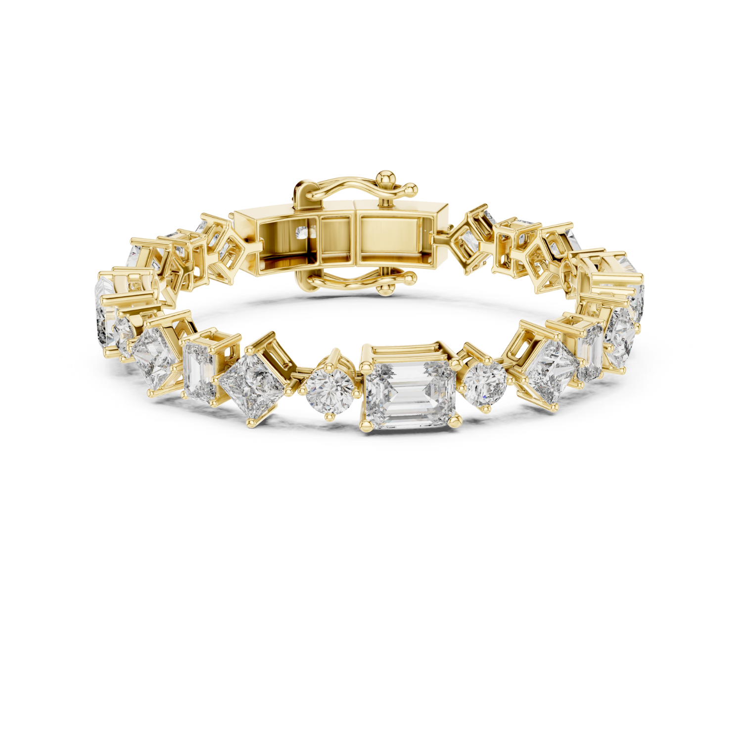 Natural Diamond Tennis Bracelet – 20.07ct I/SI1 Royal Grandeur Signature Series