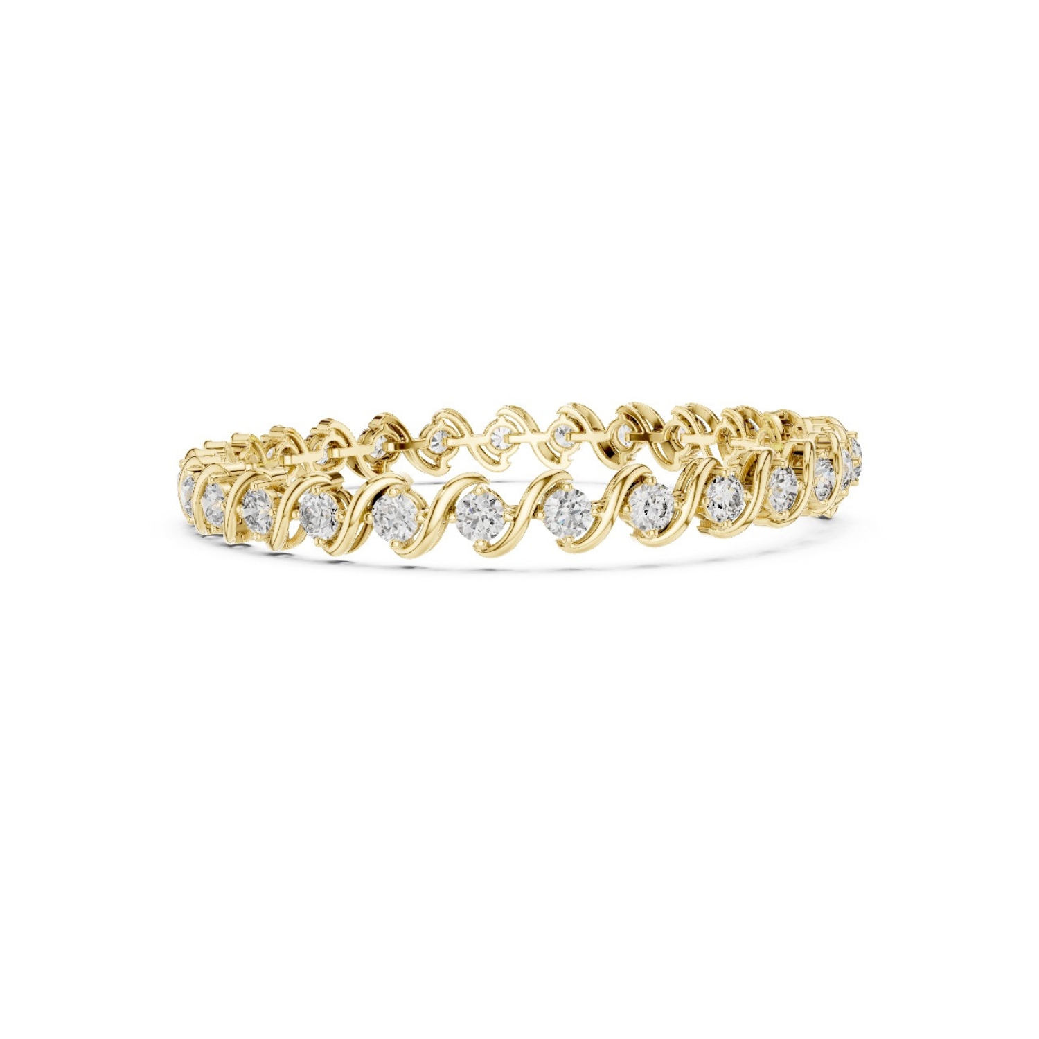 Natural Diamond Tennis Bracelet – 6.45ct H/SI1 Exclusive Heritage Luxe