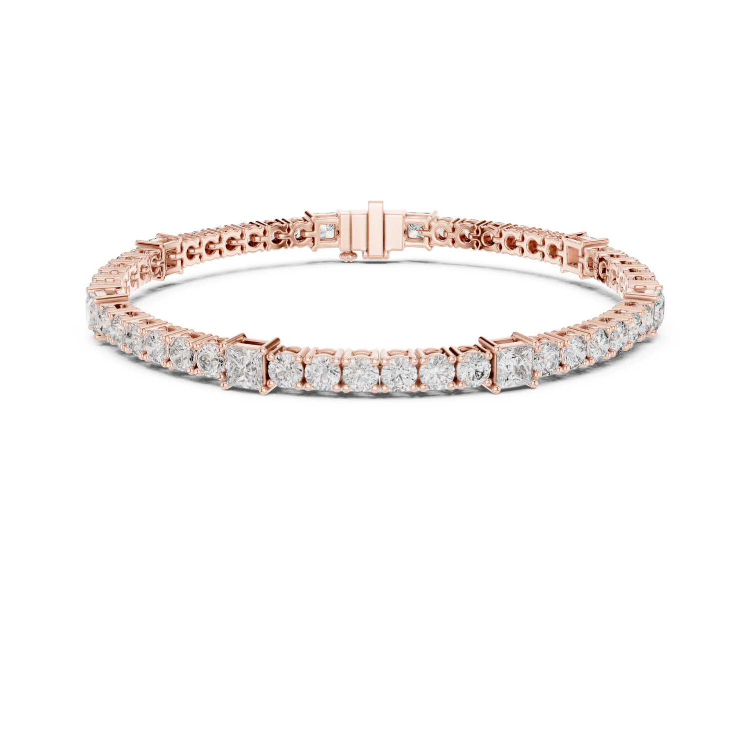 Natural Diamond Tennis Bracelet – 6.62ct H/VS1 Supreme Classic Luxe