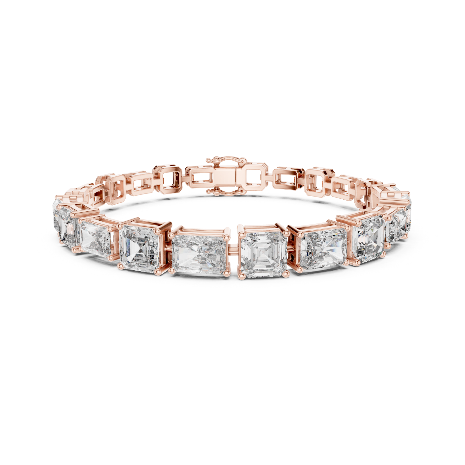 Natural Diamond Tennis Bracelet – 12.82ct H/SI1 Imperial Elegance Luxe Series