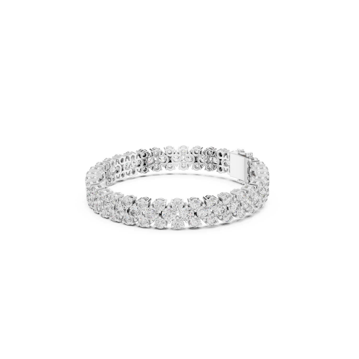 Natural Diamond Tennis Bracelet – 17.38ct I/VS1 Grand Regal Luxe Edition