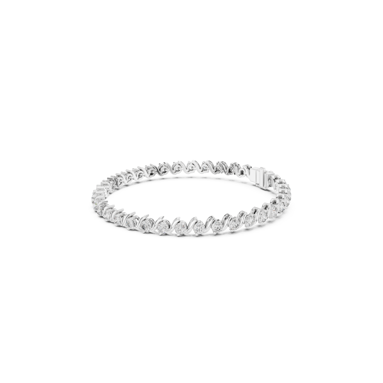 Natural Diamond Tennis Bracelet – 3.60ct EF/VS Opulent Luxe Collection
