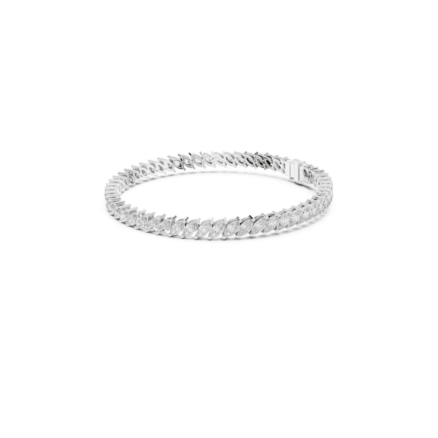 Natural Diamond Tennis Bracelet – 8.40ct GH/SI Noble Crown Luxe Series