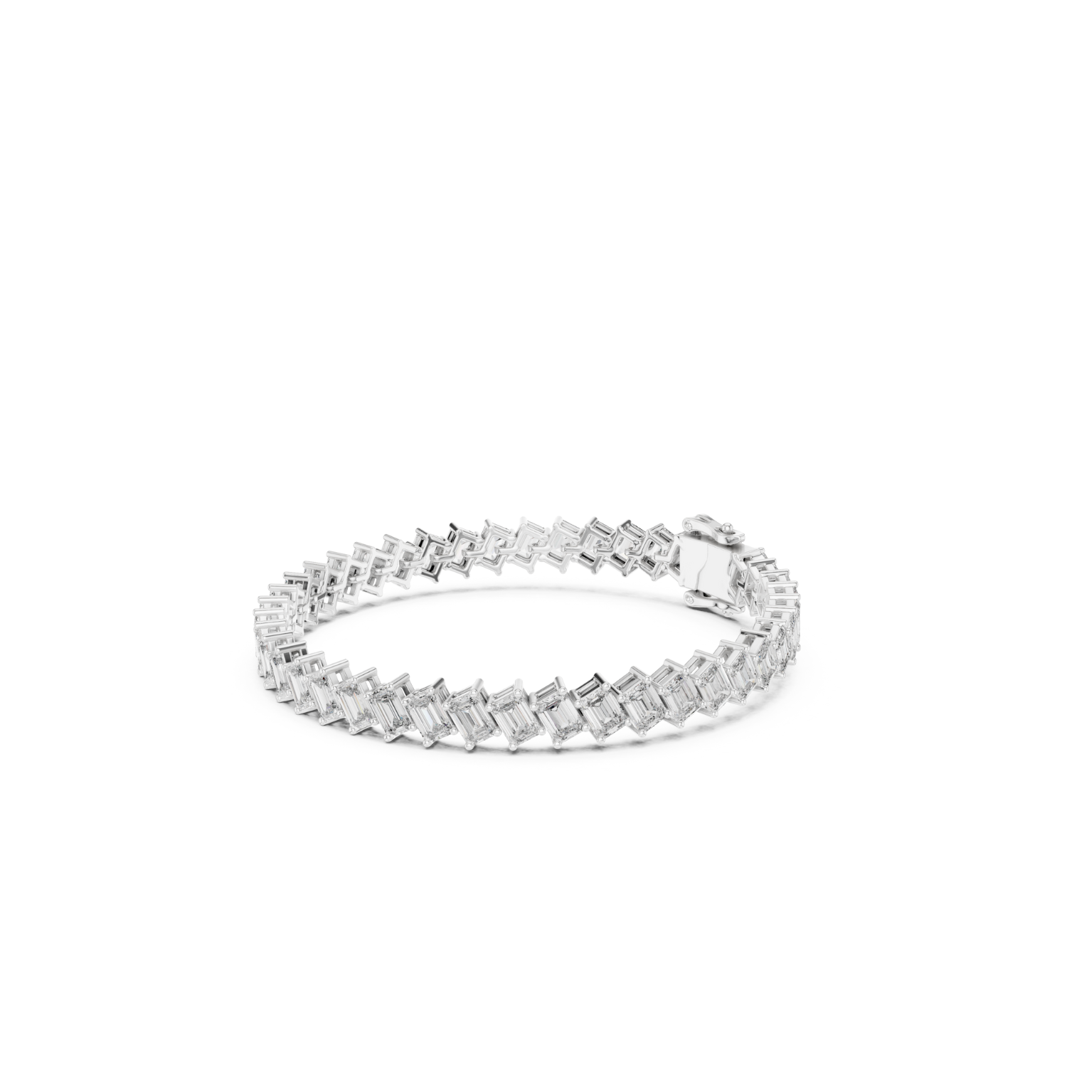 Natural Diamond Tennis Bracelet – 7.52ct GH/VS Sovereign Elite Luxe Collection
