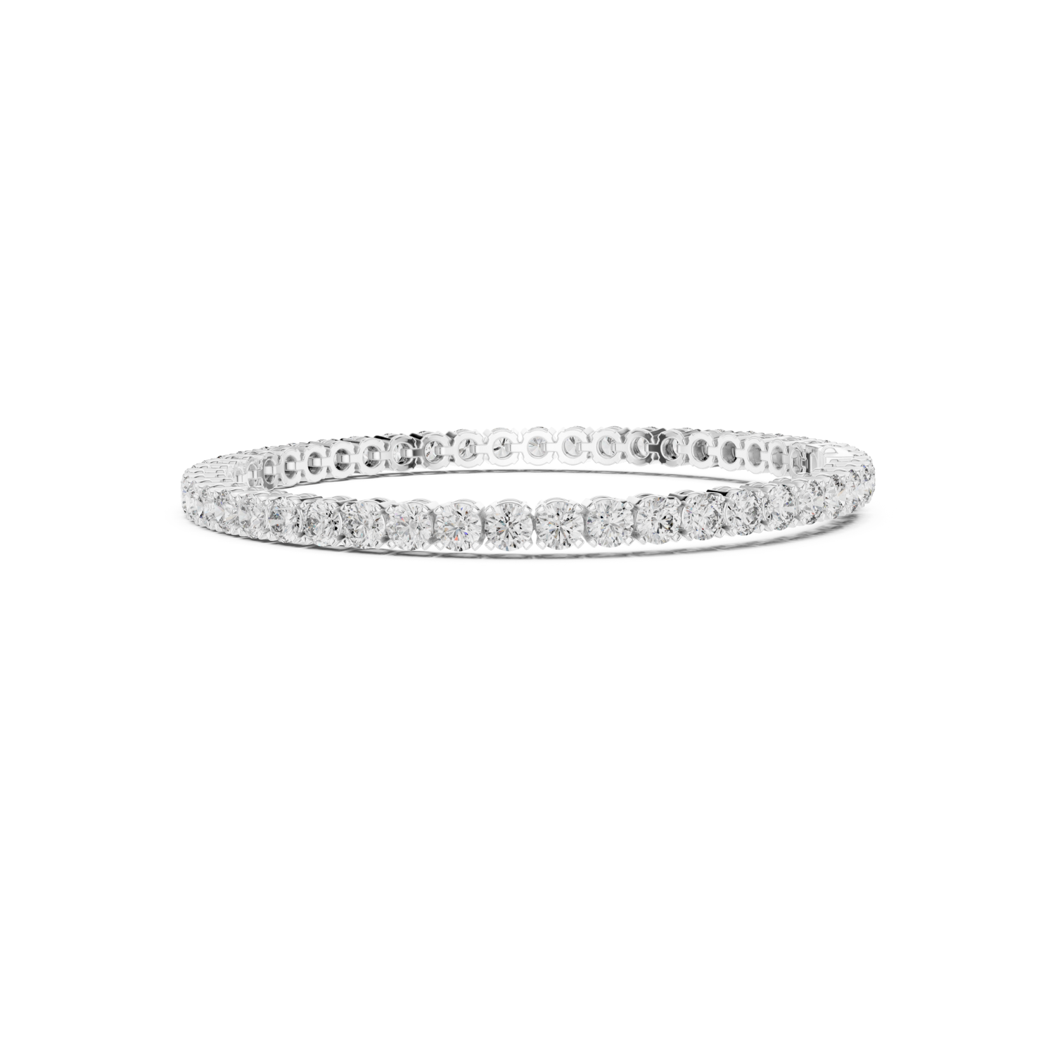 Natural Diamond Tennis Bracelet – 7.008ct GH/SI Exclusive Heritage Luxe