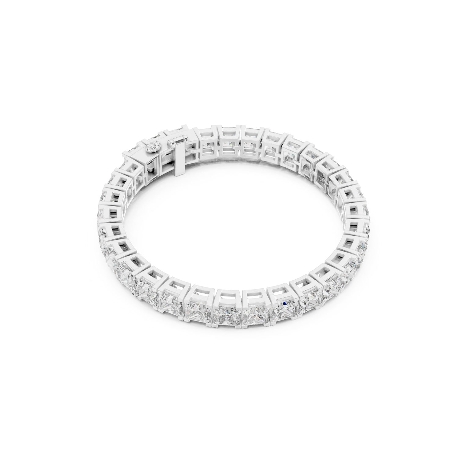 Natural Diamond Tennis Bracelet – 24.28ct H/VS1 Crown Jewel Opulent Edition