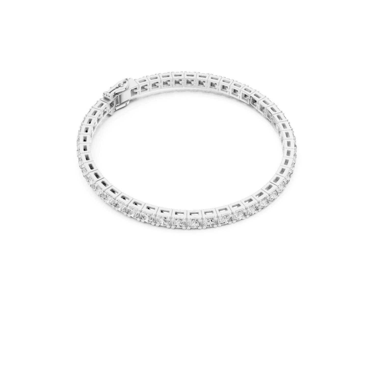 Natural Diamond Tennis Bracelet – 5.17ct EF/VS Signature Luxe Collection