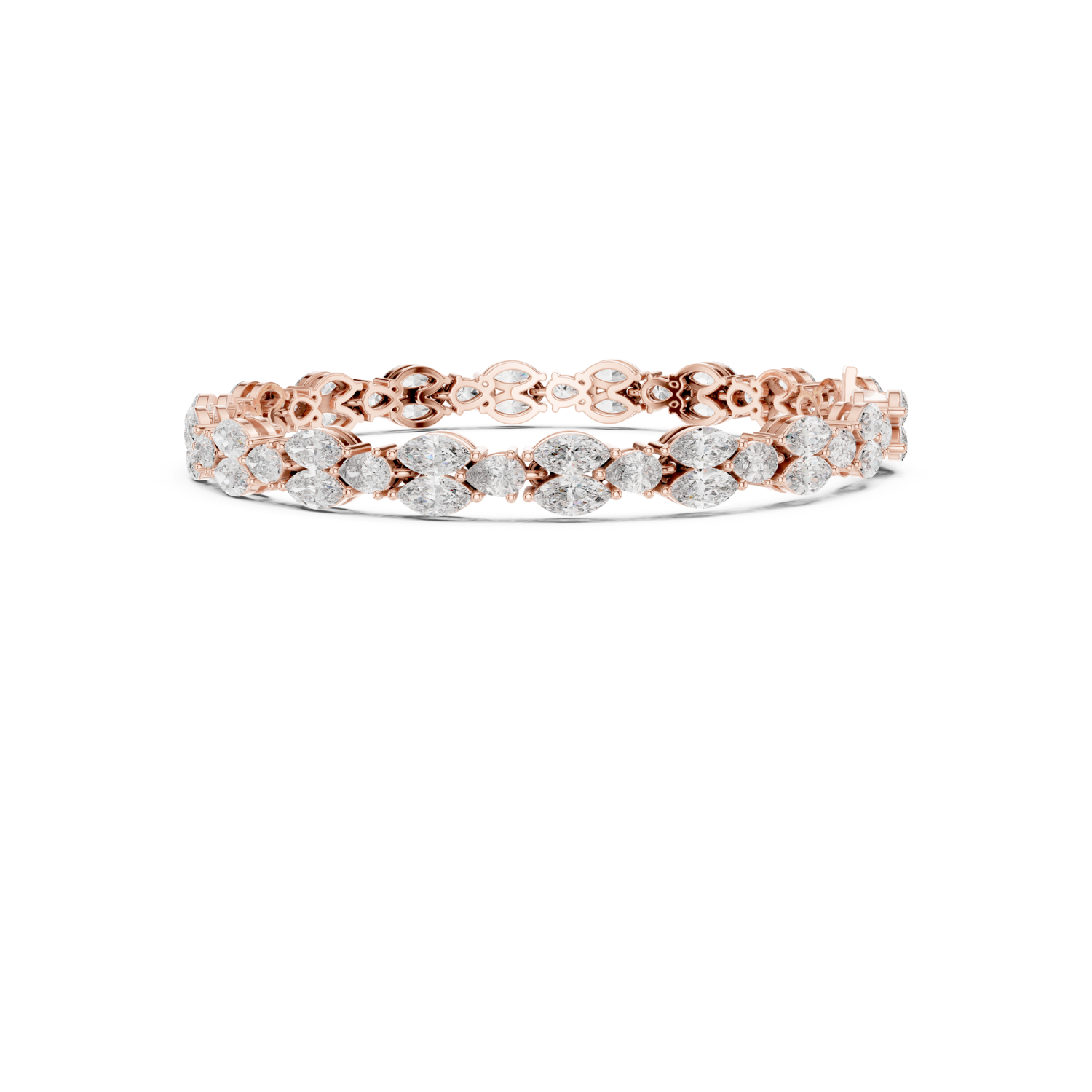 Natural Diamond Tennis Bracelet – 9.02ct GH/SI Signature Opulent Luxe