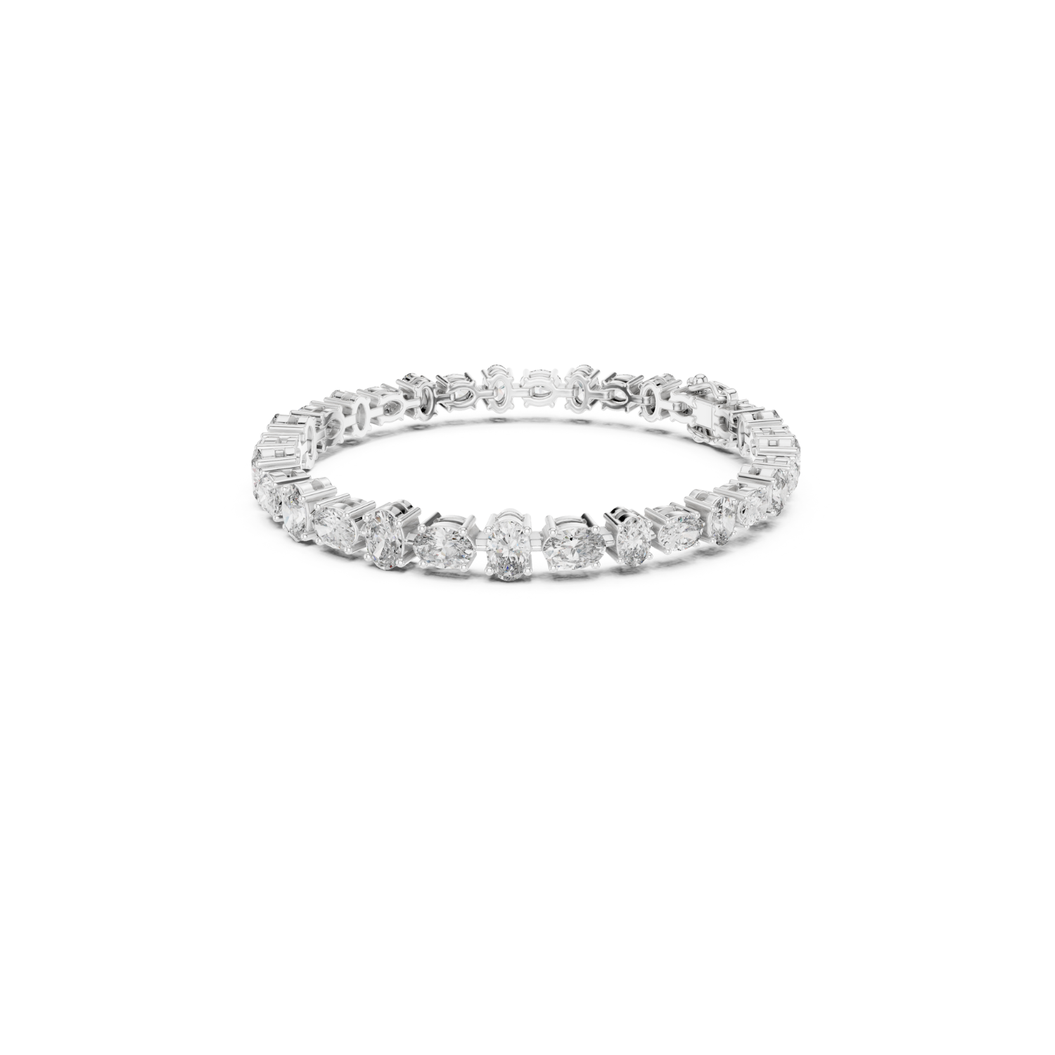 Natural Diamond Tennis Bracelet – 7.71ct H/VS1 Crowned Brilliance Heritage Collection