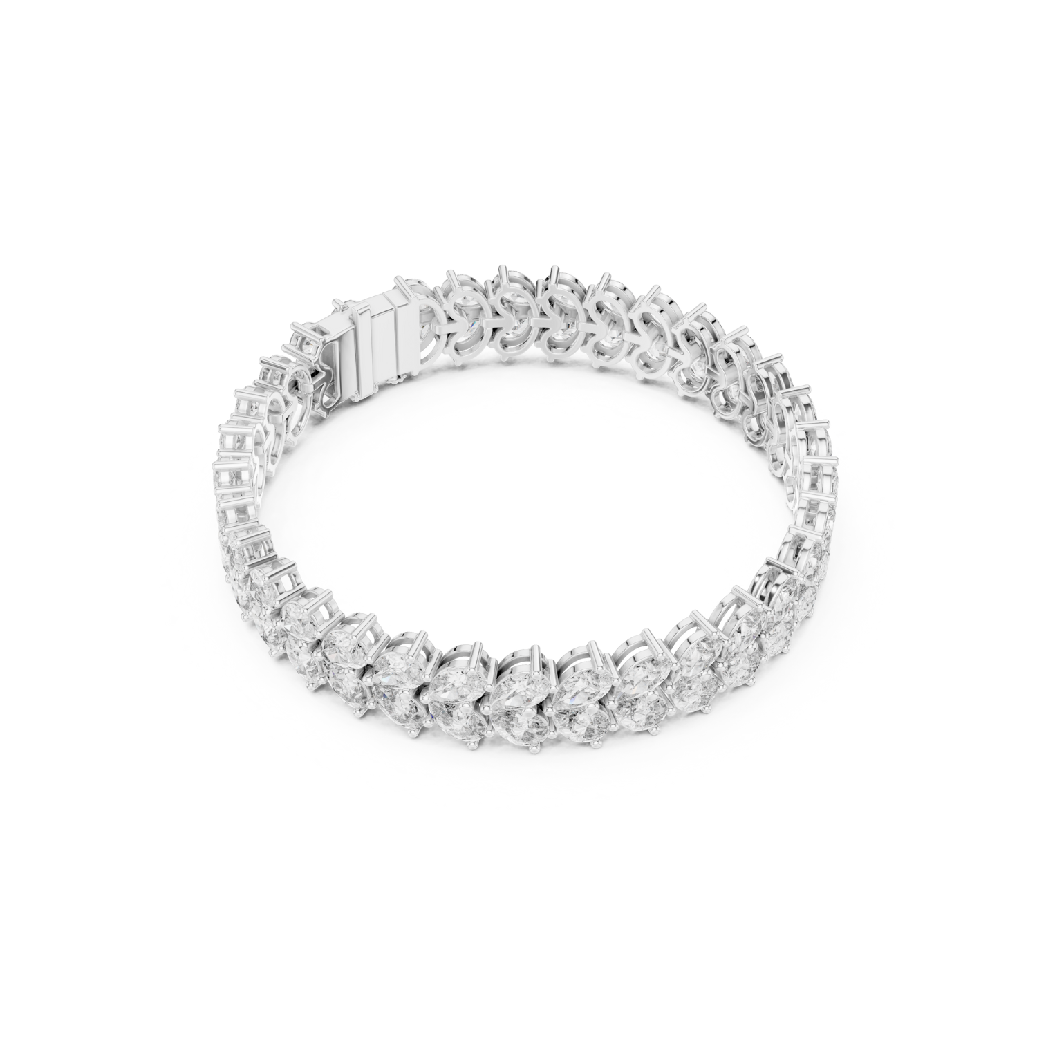 Natural Diamond Tennis Bracelet – 17.58ct J/VS1 Grand Royale Prestige Edition