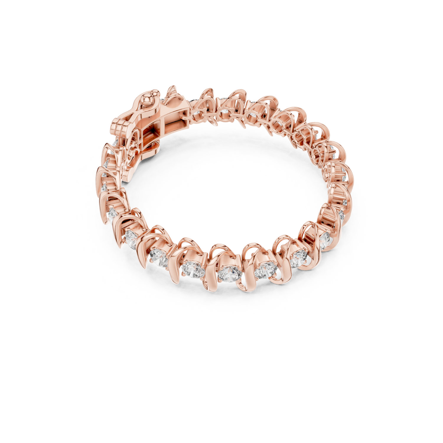 Natural Diamond Tennis Bracelet – 11.00ct H/VS2 Royal Essence Luxe Edition