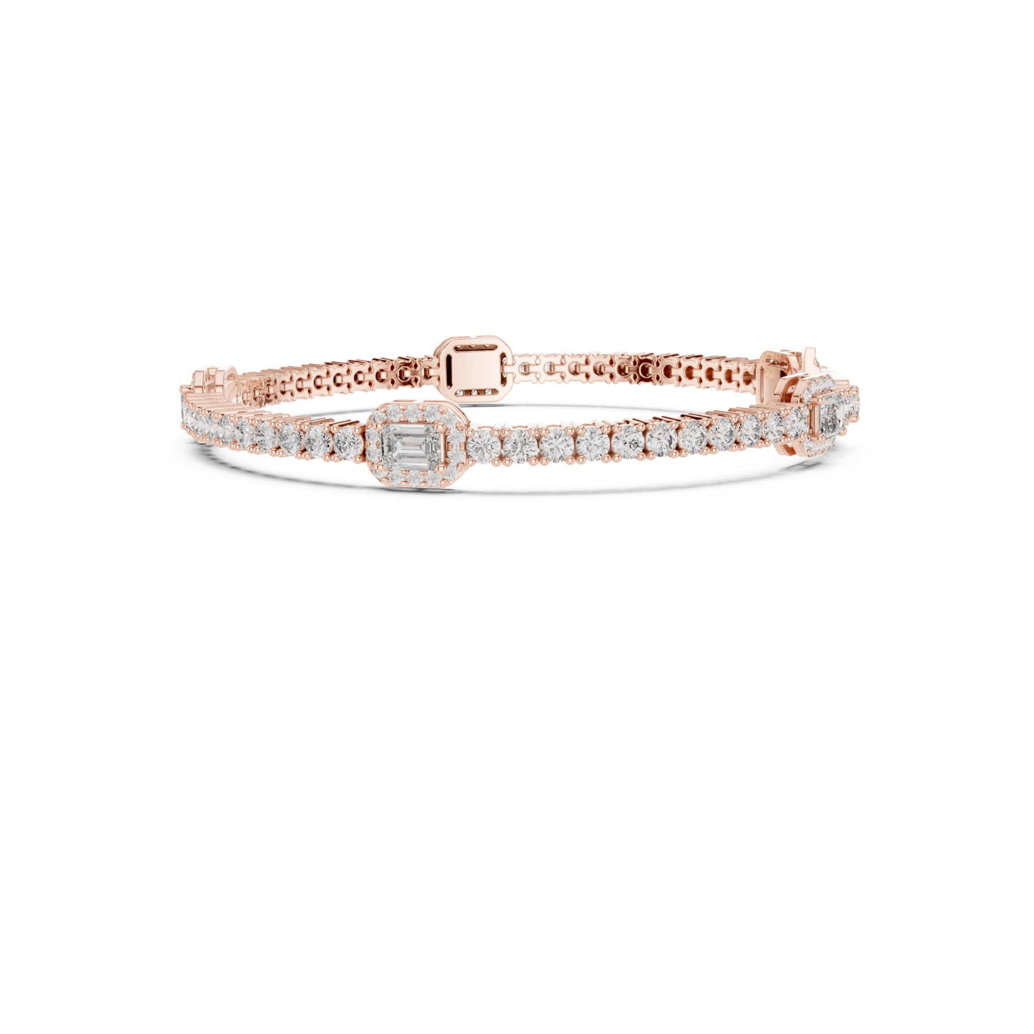 Natural Diamond Tennis Bracelet – 5.27ct J/VS1 Elite Crown Luxe Collection
