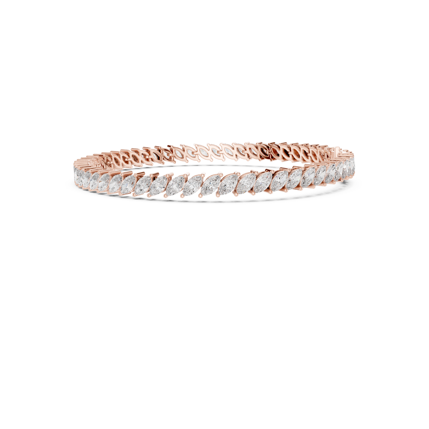 Natural Diamond Tennis Bracelet – 8.40ct GH/SI Noble Crown Luxe Series