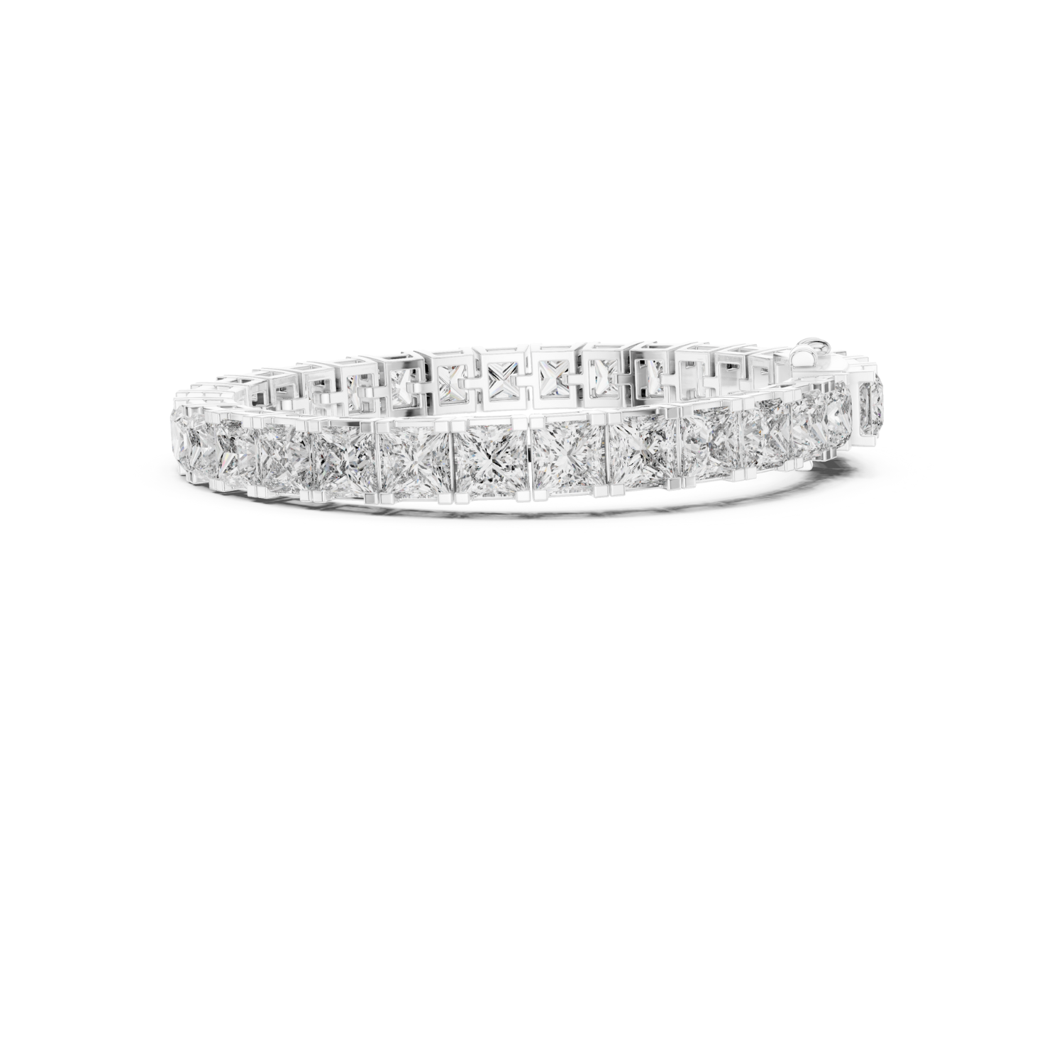 Natural Diamond Tennis Bracelet – 24.28ct H/VS1 Crown Jewel Opulent Edition