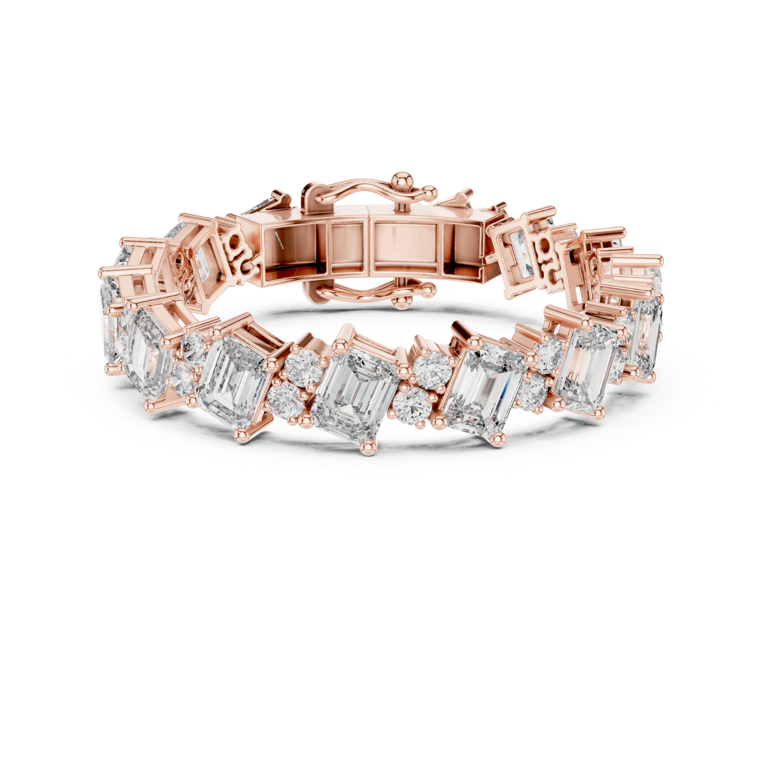 Natural Diamond Tennis Bracelet – 27.43ct J/SI1 Noble Grace Prestige Series