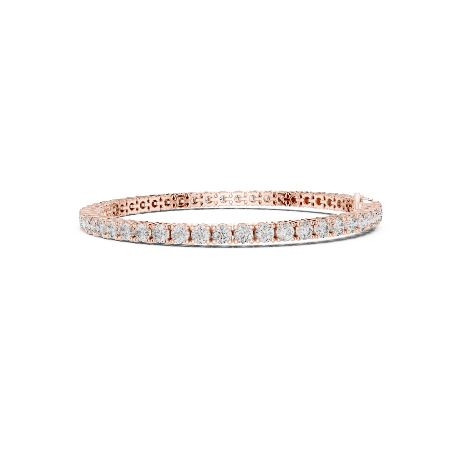Natural Diamond Tennis Bracelet – 6.37ct GH/SI Royal Opulence Luxe Collection