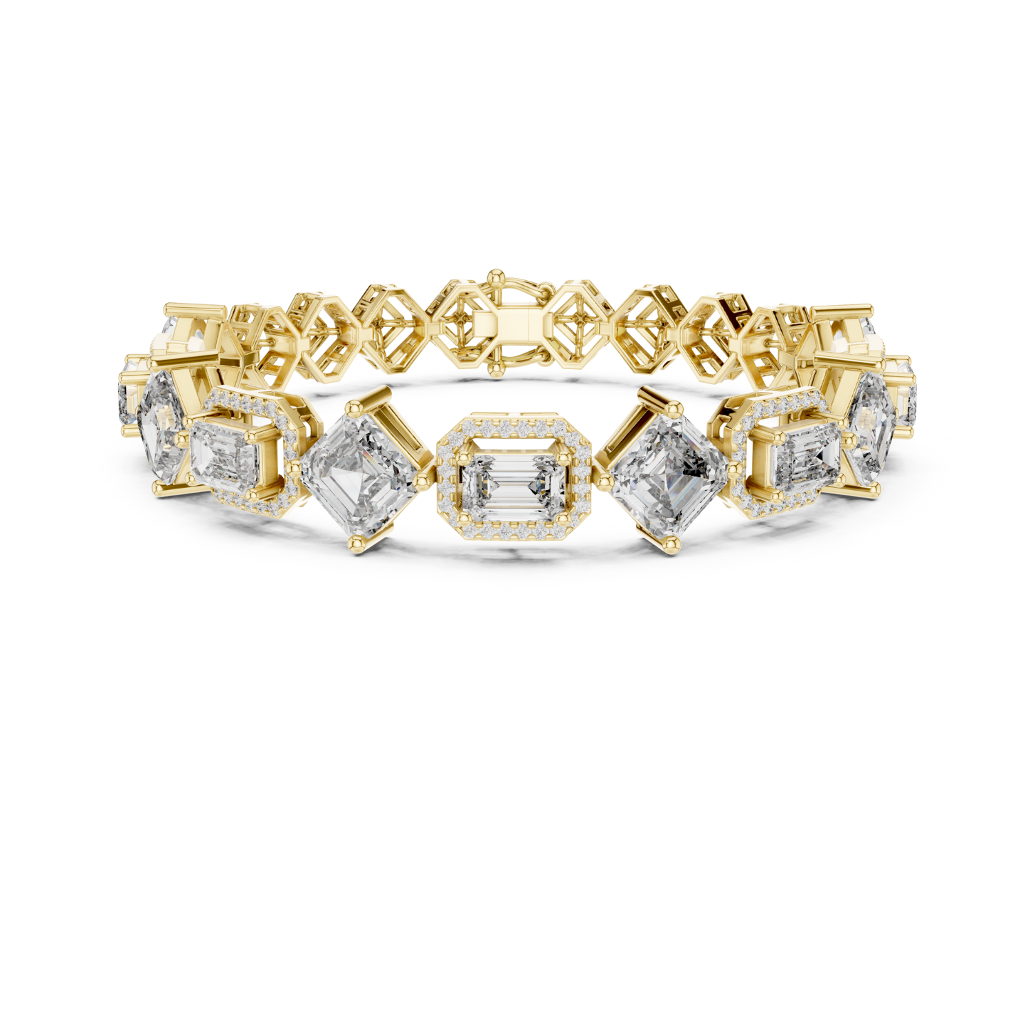 Natural Diamond Tennis Bracelet – 12.04ct H/VS1 Royal Heirloom Collection