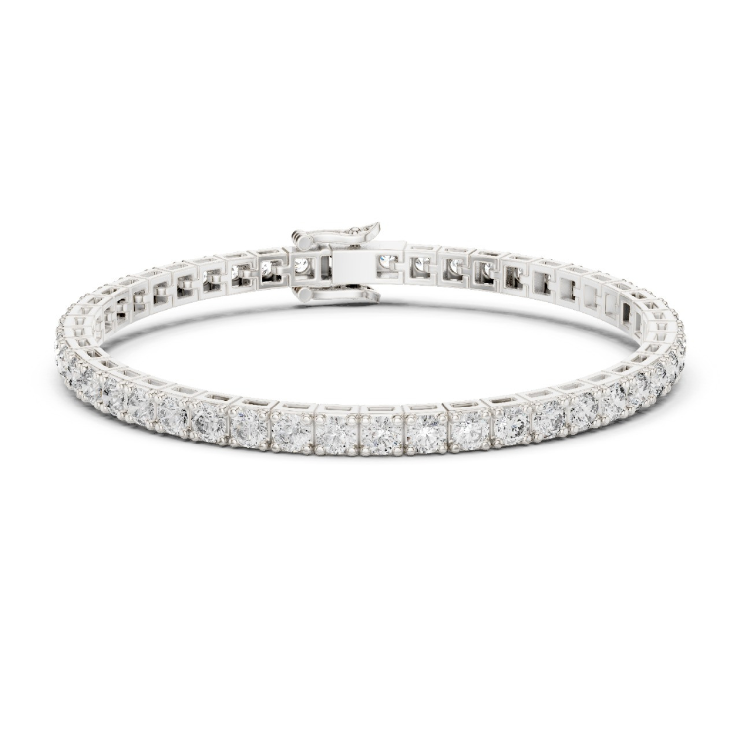 Natural Diamond Tennis Bracelet – 5.17ct EF/VS Signature Luxe Collection