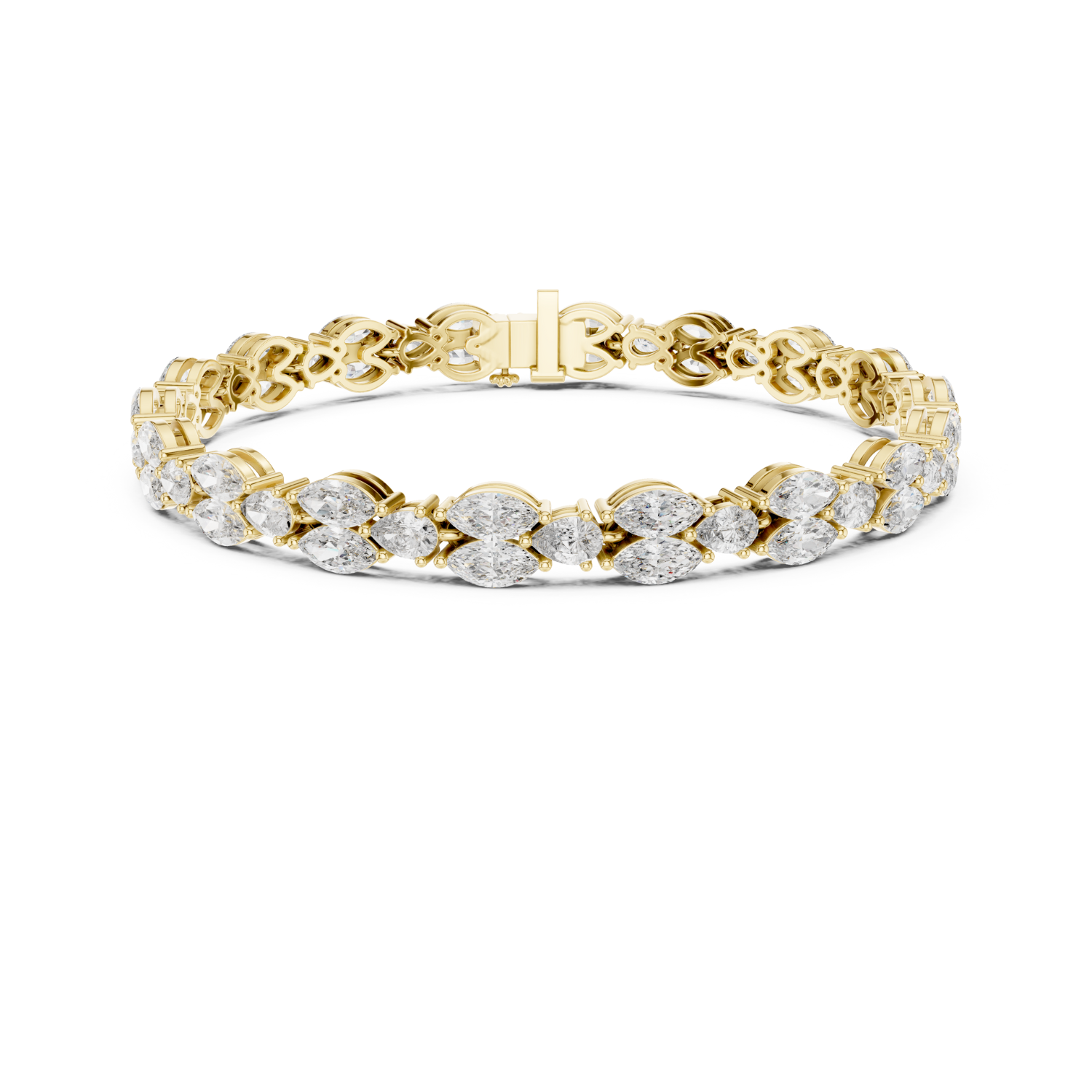 Natural Diamond Tennis Bracelet – 9.02ct GH/SI Signature Opulent Luxe