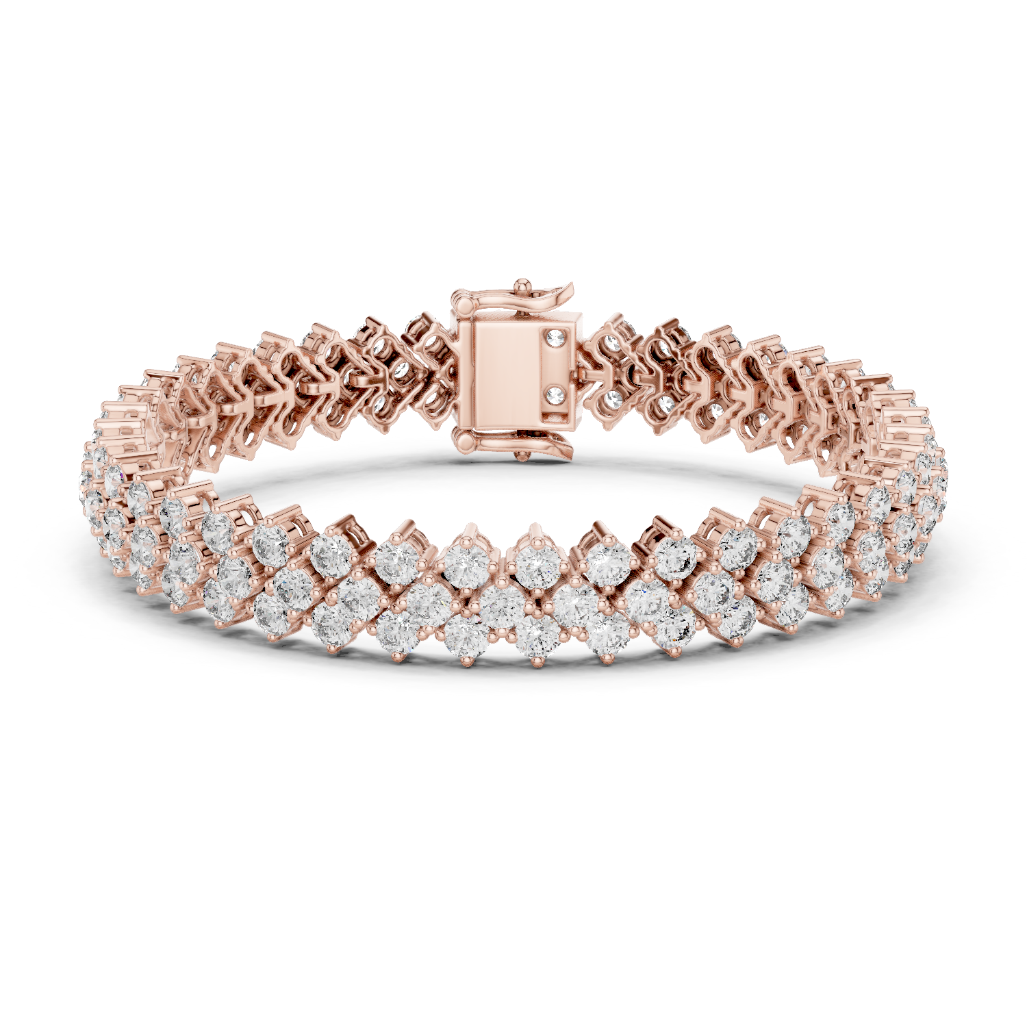 Natural Diamond Tennis Bracelet – 6.00ct GH/VS Elite Classic Edition