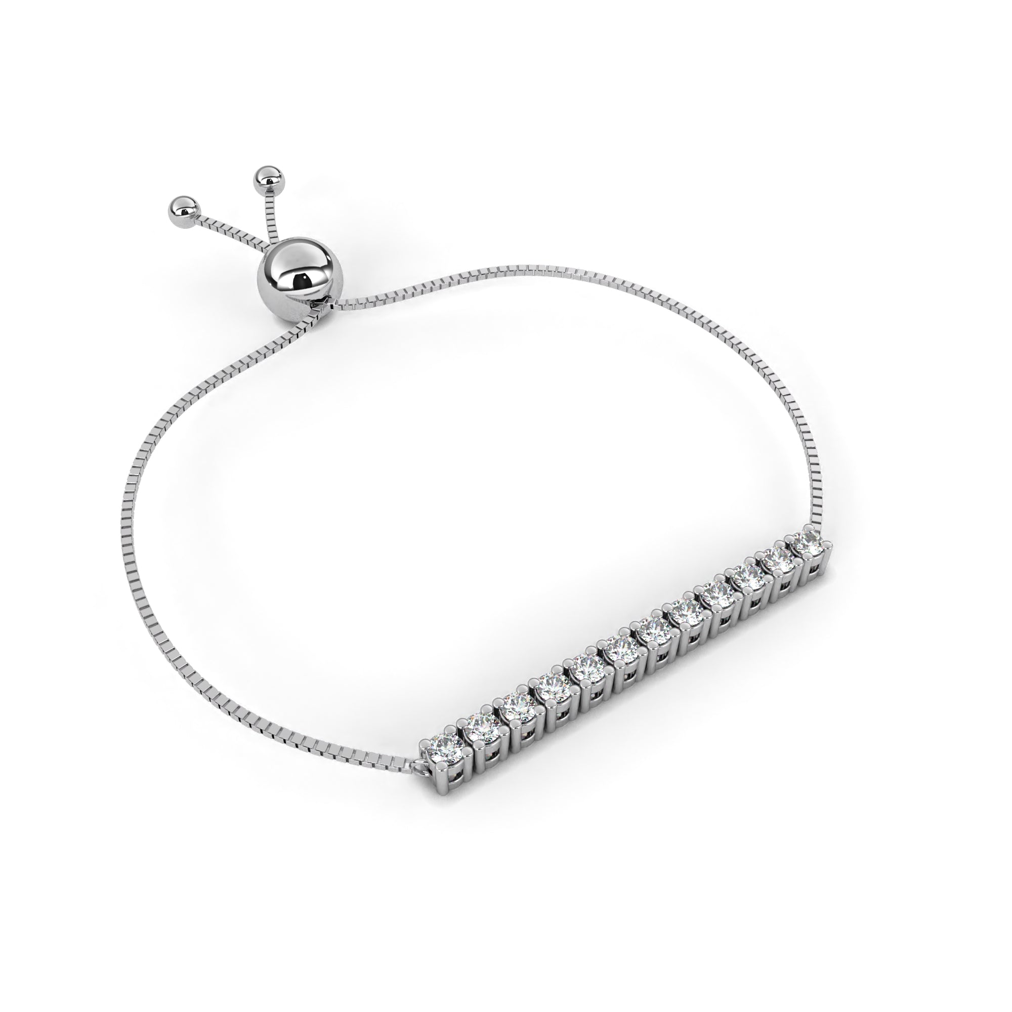 Solitairekart 0.36ct Round Cut Lab Grown Diamond Bracelet