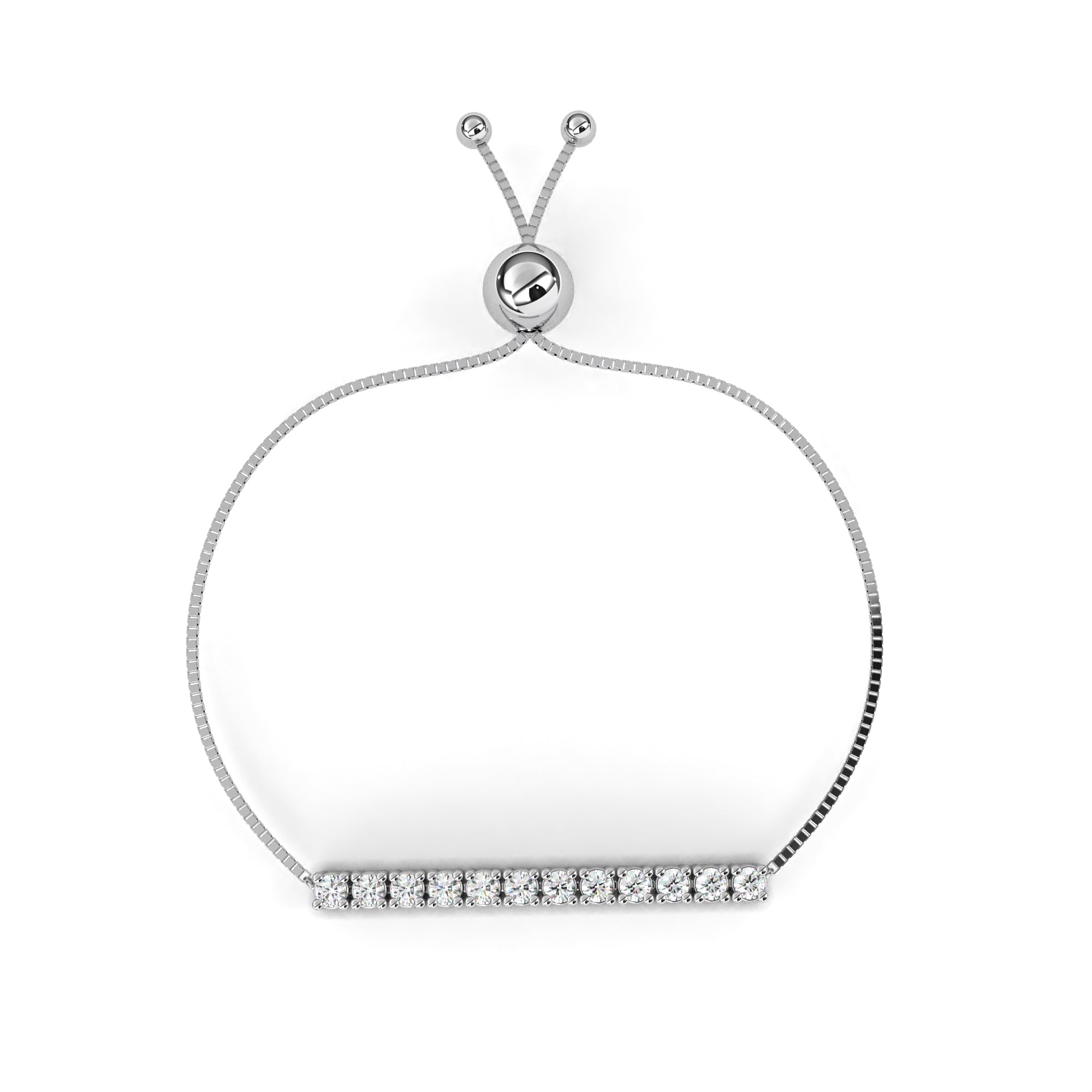 Solitairekart 0.36ct Round Cut Lab Grown Diamond Bracelet