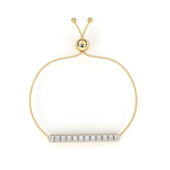 Solitairekart 0.36ct Round Cut Natural Diamond Bracelet-HI Color. VS-SI Clarity