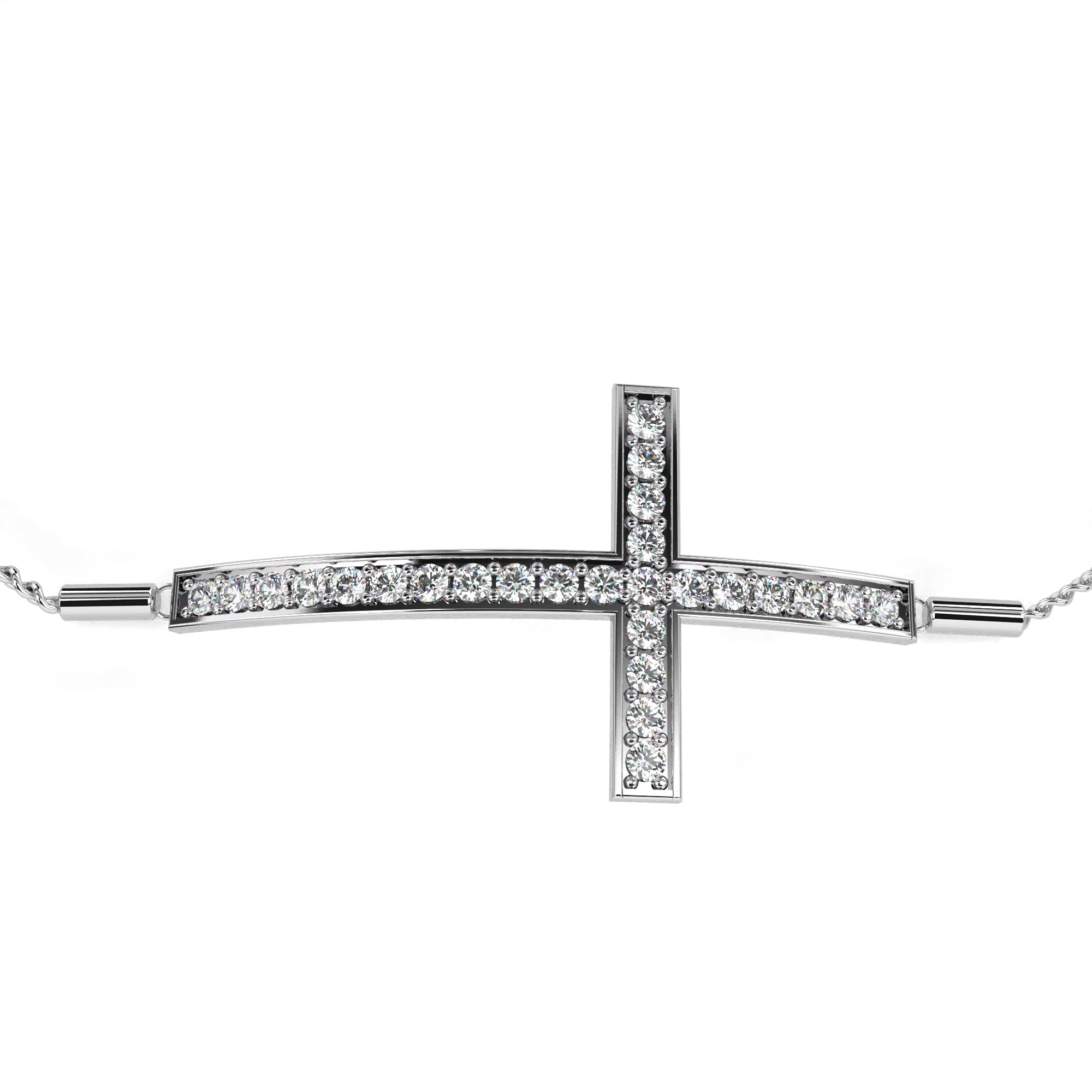 Solitairekart 0.33ct Round Cut Lab Grown Diamond Bracelet