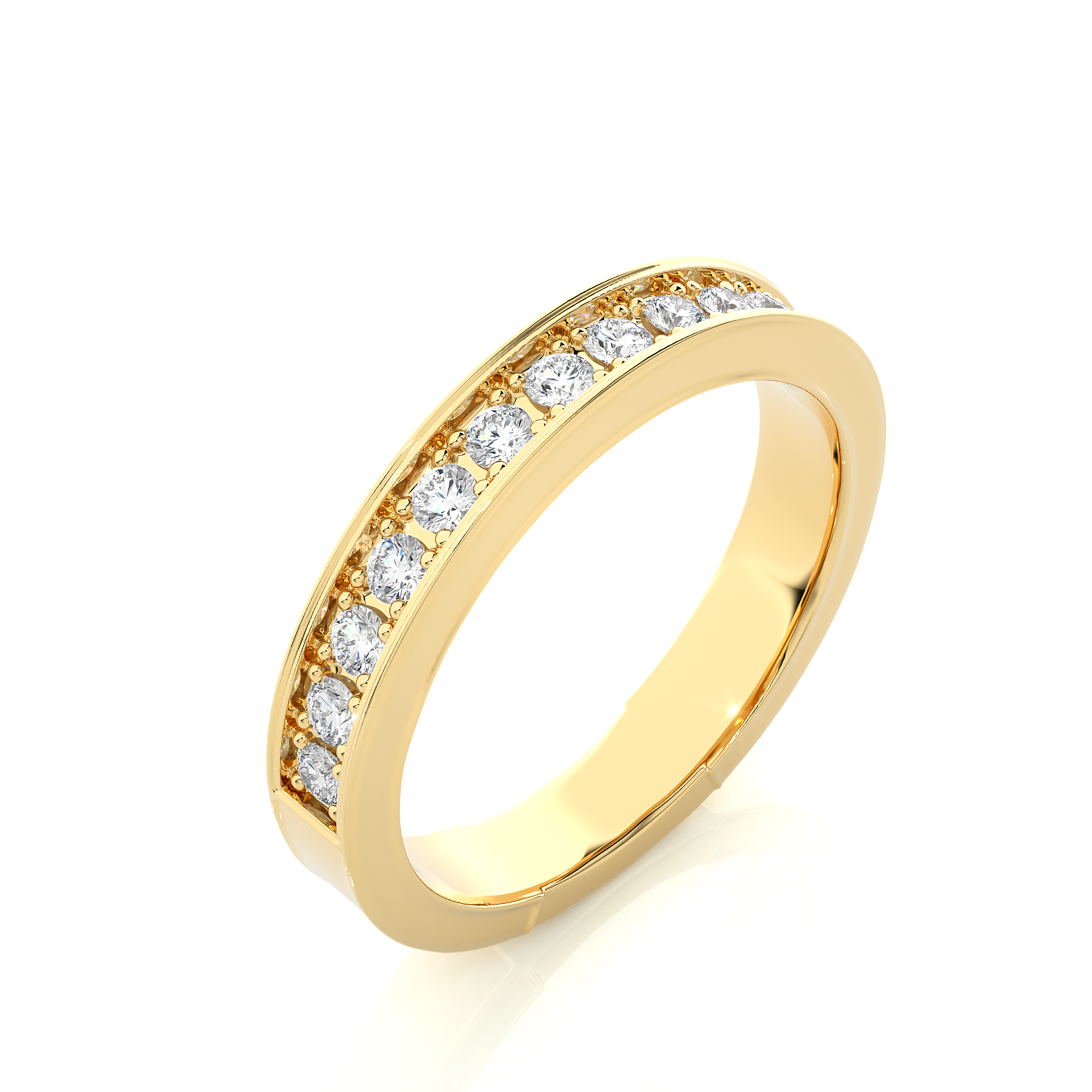 0.49 Carat G Color VS1 Clarity Diamond Studded Natural Diamond Ring.