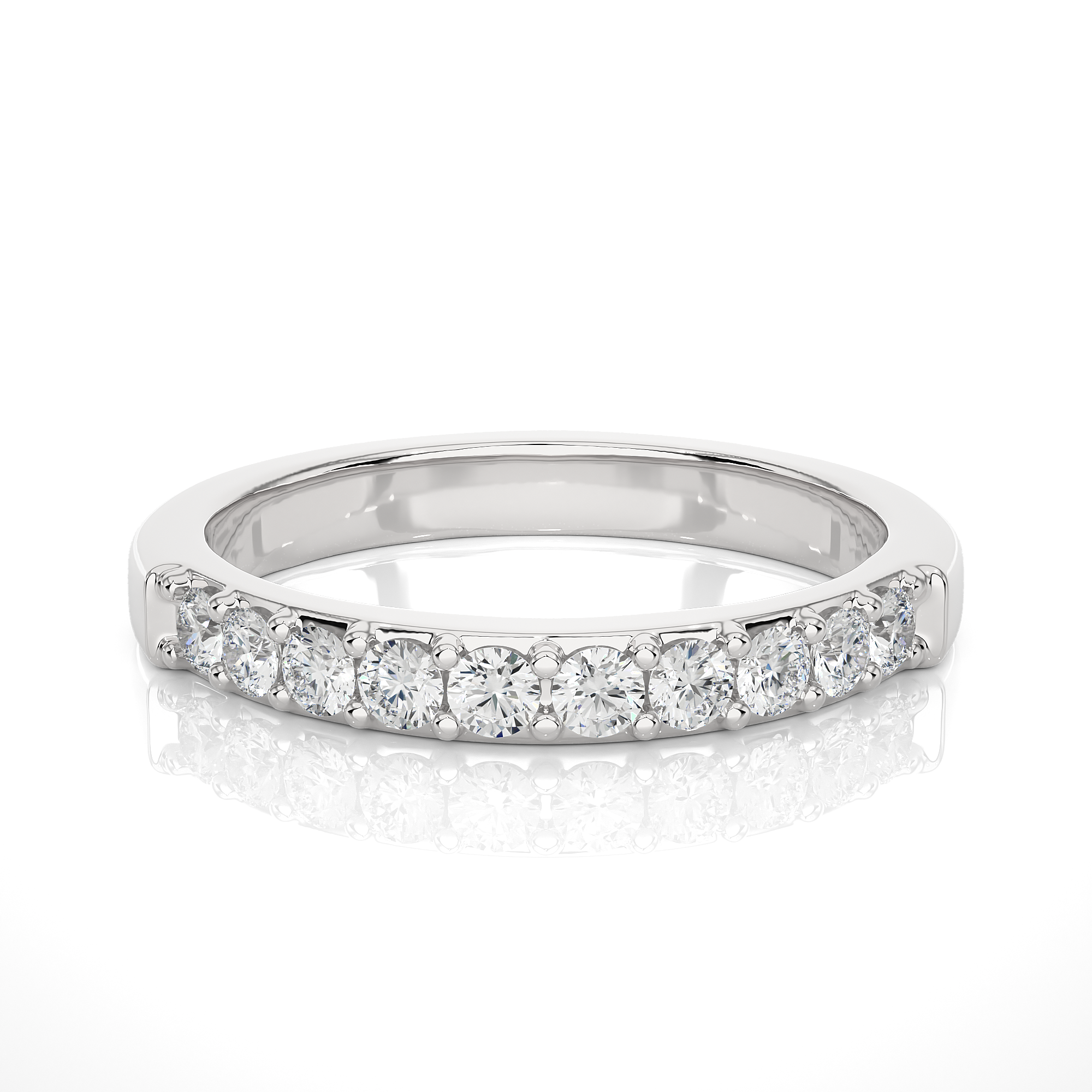 0.40 Carat HI Color VS1 Clarity Diamond Studded Natural Diamond Ring.