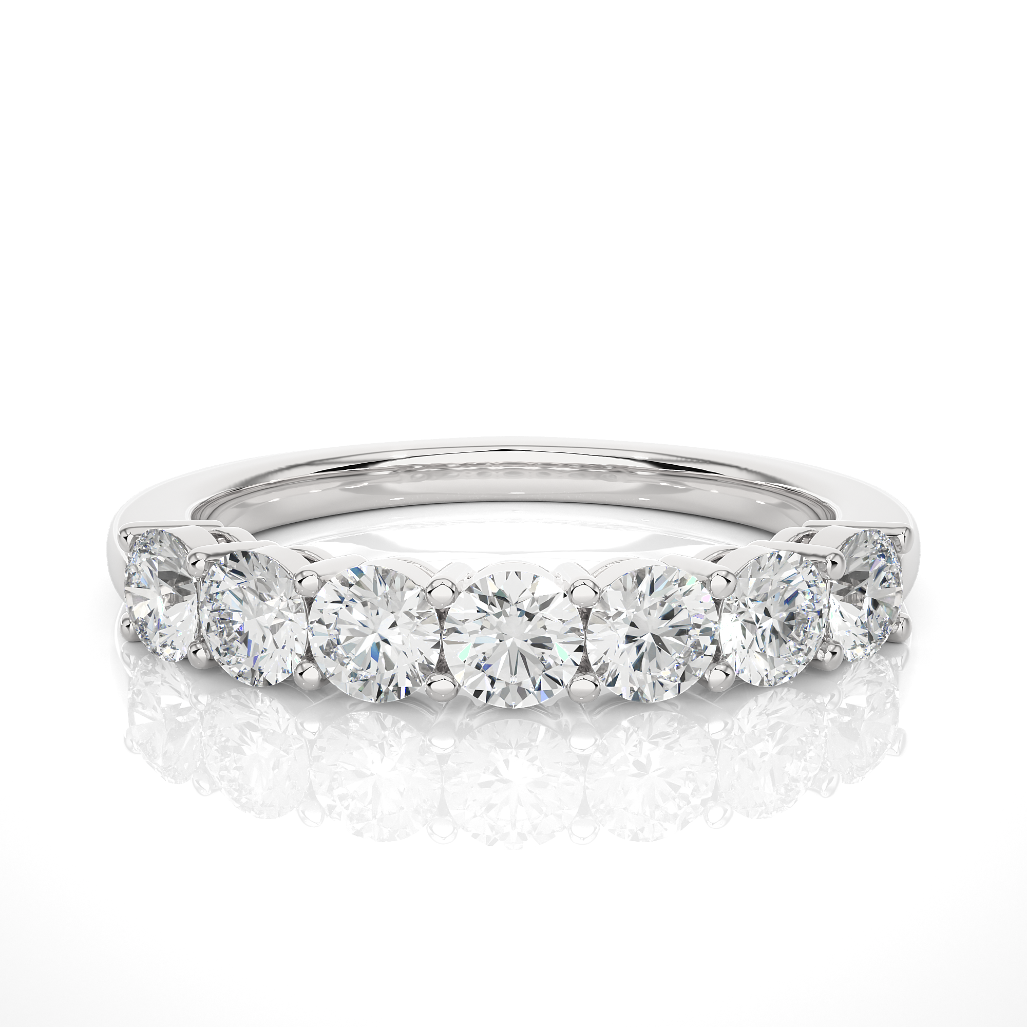 1.13 Carat IJ Color VS1 Clarity Diamond Studded Natural Diamond Ring.