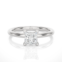 0.78 Carat H Color VS1 Clarity Diamond Studded Natural Diamond Ring