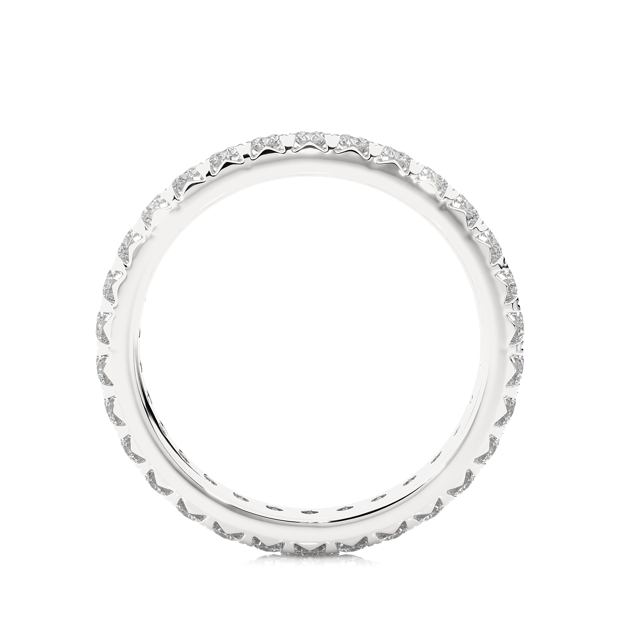 1.04 Carat G Color VS1 Clarity Diamond Studded Natural Diamond Ring.