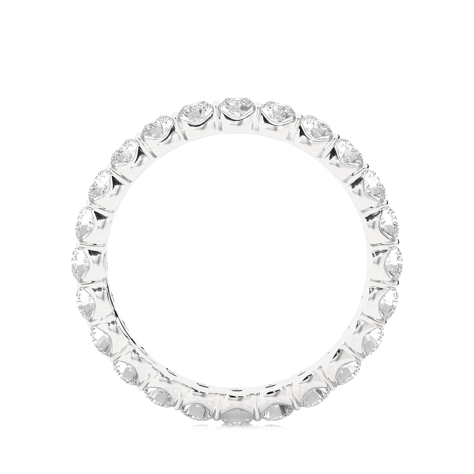 1.09 Carat IJ Color VS1 Clarity Diamond Studded Natural Diamond Ring.