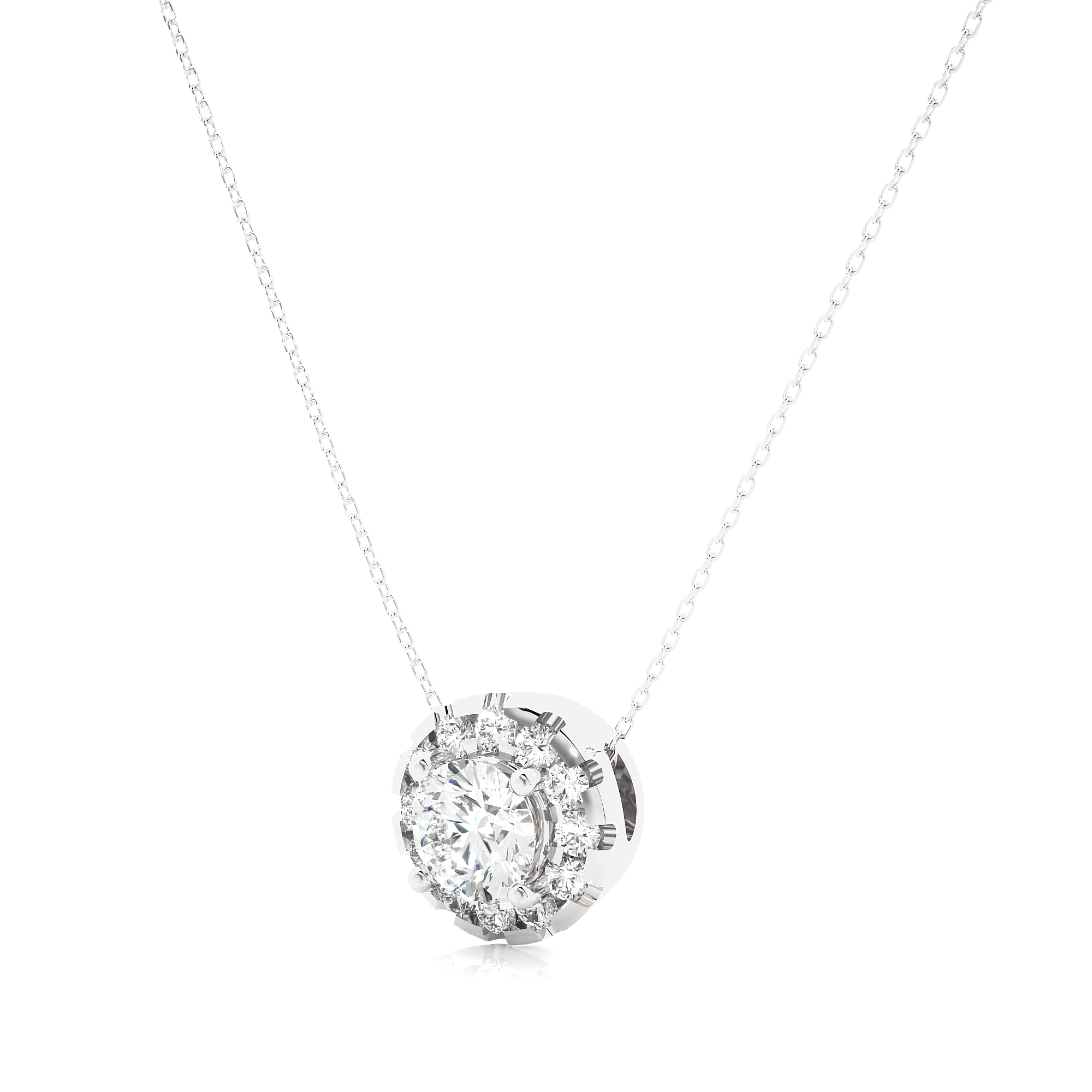Buy 0.34Ct Natural Diamond Pendant | Solitairekart